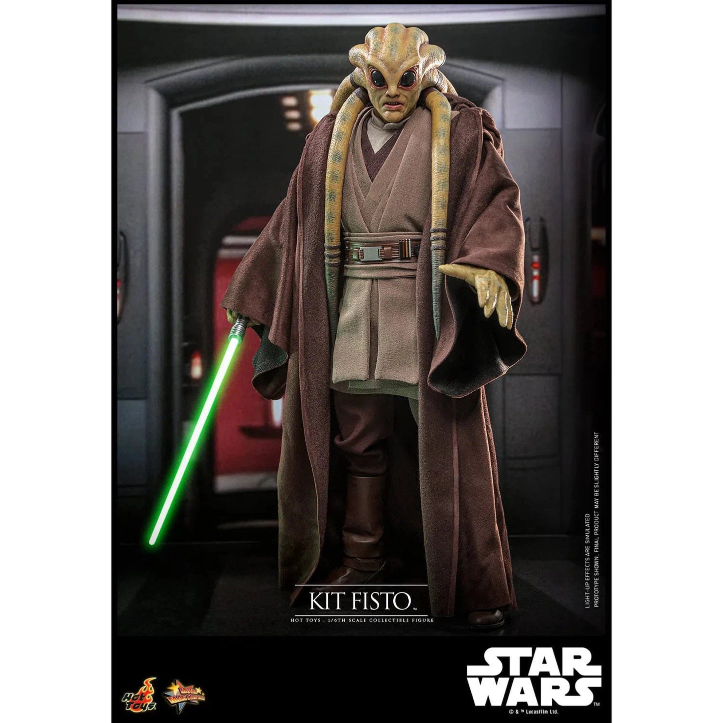 Star Wars: Episode III: Revenge of the Sith: Kit Fisto: Hot Toys by Hot Toys – Action Figure, [scale], UK stockist Planet Action Figures