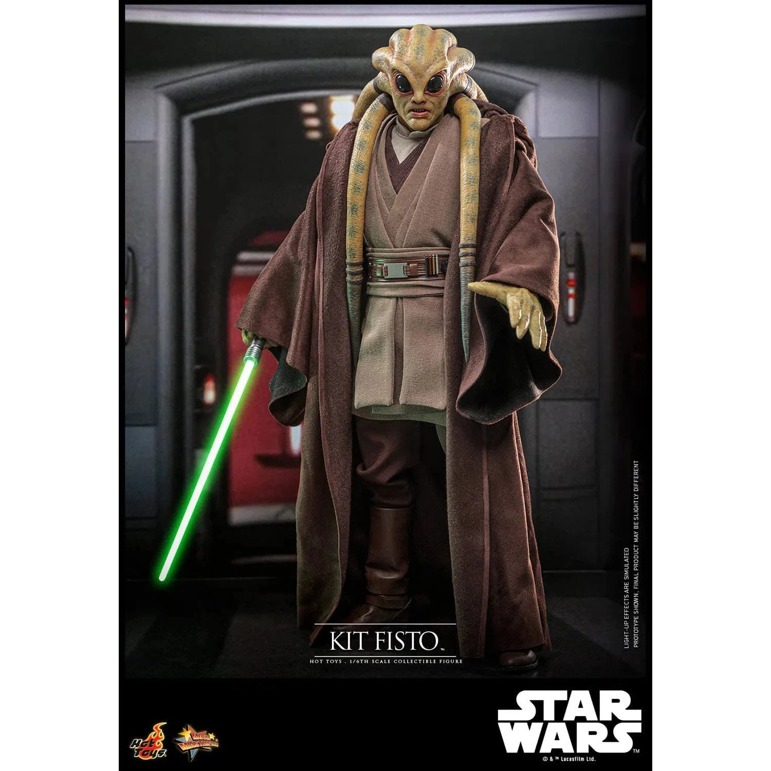 Star Wars: Episode III: Revenge of the Sith: Kit Fisto: Hot Toys by Hot Toys – Action Figure, [scale], UK stockist Planet Action Figures
