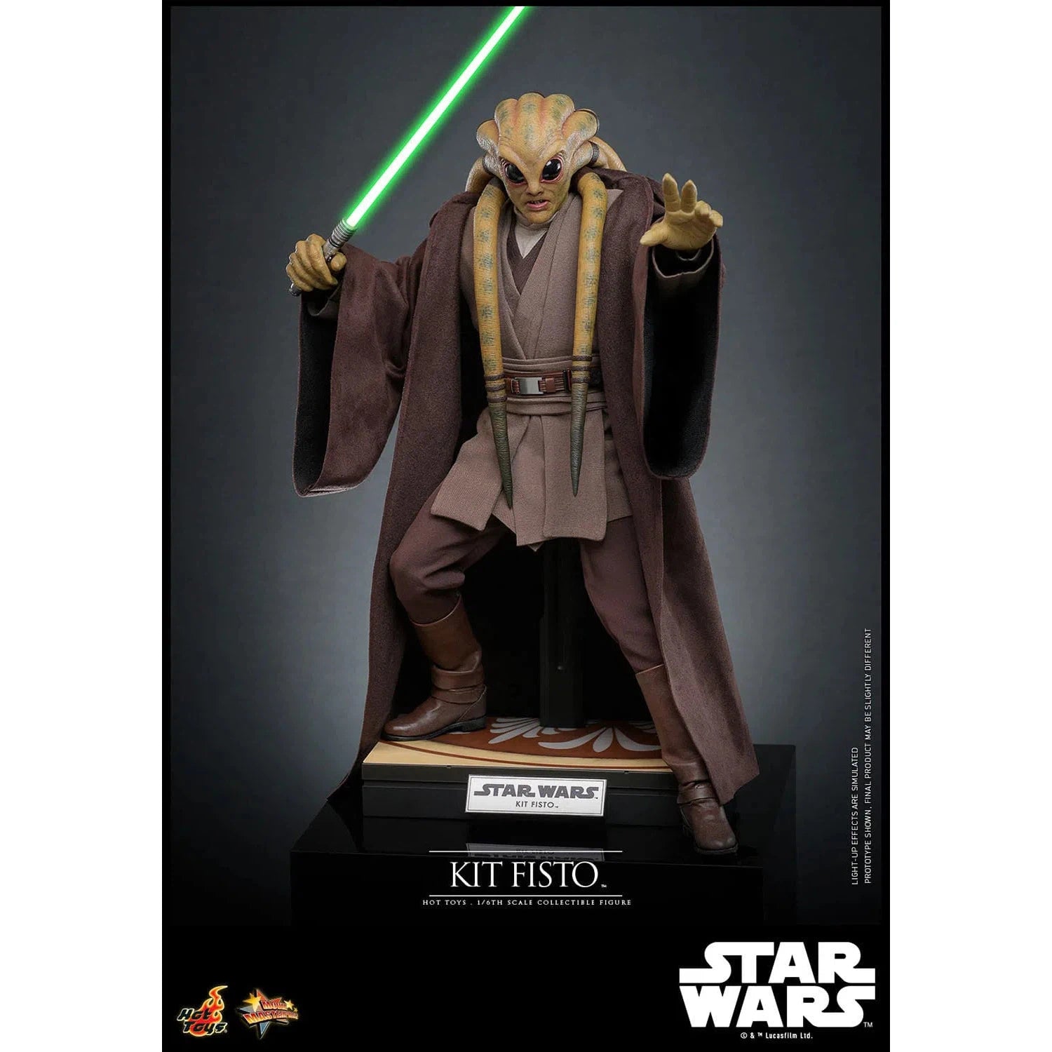 Star Wars: Episode III: Revenge of the Sith: Kit Fisto: Hot Toys by Hot Toys – Action Figure, [scale], UK stockist Planet Action Figures