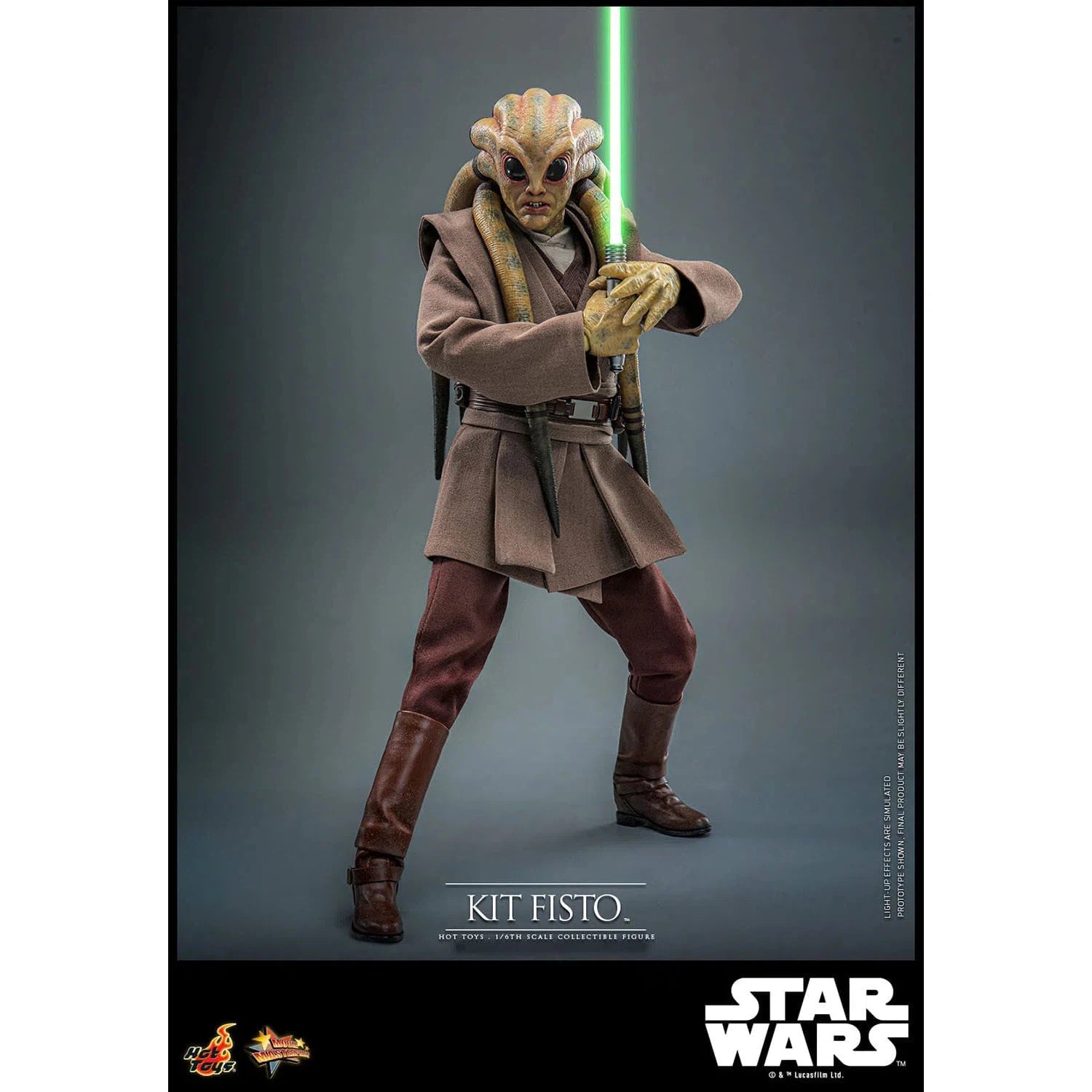 Star Wars: Episode III: Revenge of the Sith: Kit Fisto: Hot Toys by Hot Toys – Action Figure, [scale], UK stockist Planet Action Figures