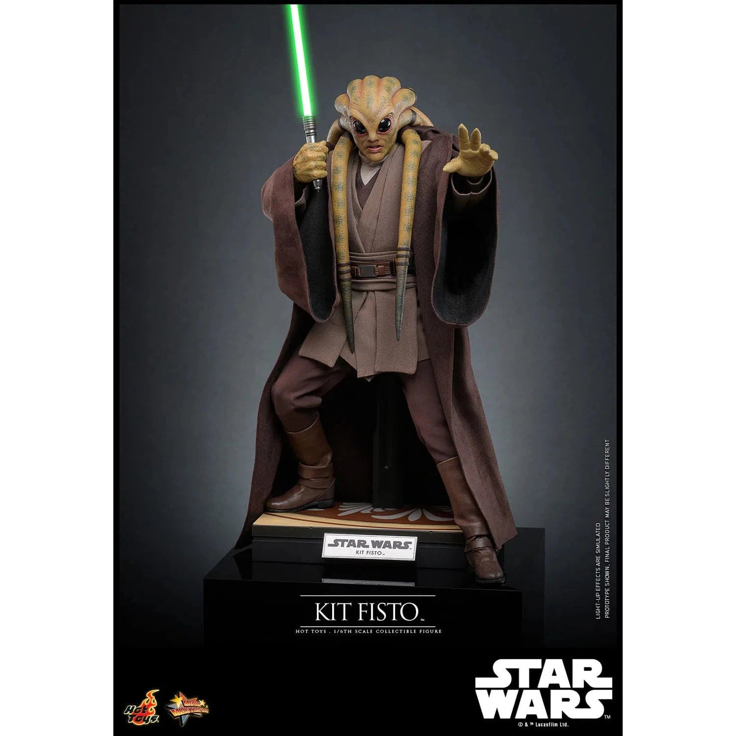 Star Wars: Episode III: Revenge of the Sith: Kit Fisto: Hot Toys by Hot Toys – Action Figure, [scale], UK stockist Planet Action Figures