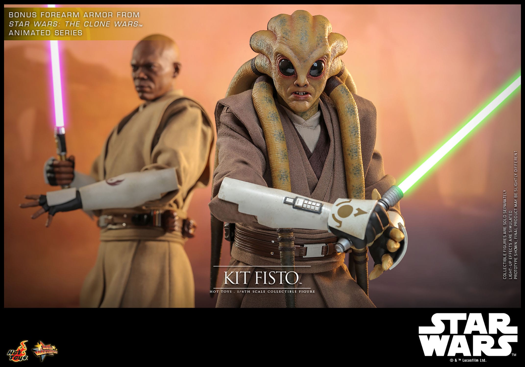 Star Wars: Episode III: Revenge of the Sith: Kit Fisto: Hot Toys Hot Toys