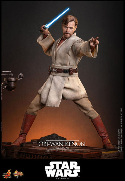 Star Wars: Episode III - Revenge of the Sith Movie Masterpiece Action Figure 1/6 Obi-Wan Kenobi (Mustafar) 31 cm - Hot Toys Action Figure