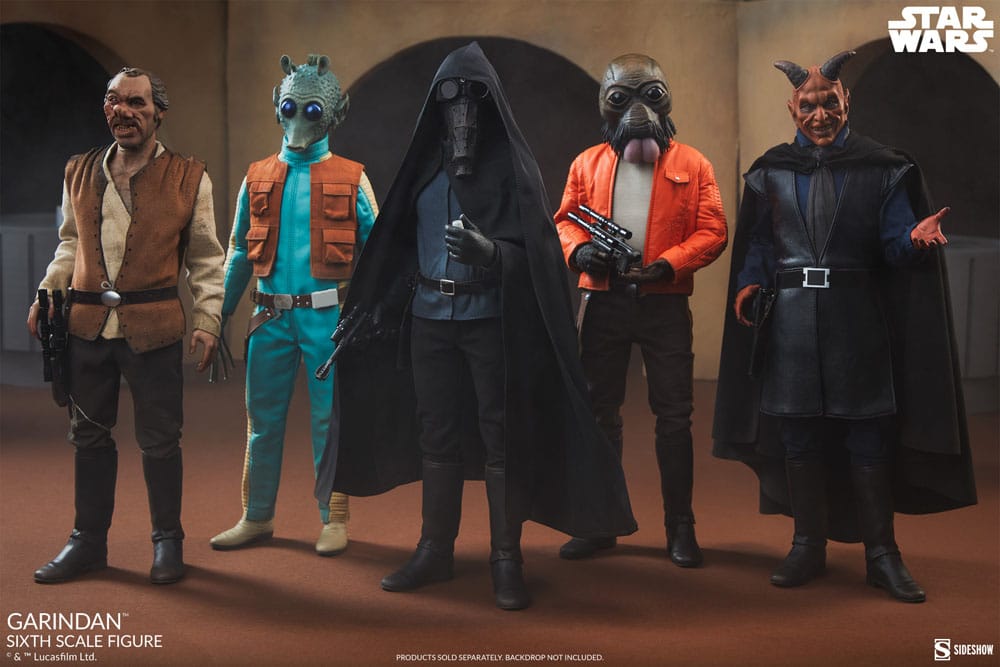 Star Wars Episode IV: Scum & Villainy: Garindan: 1/6 Scale Action Figure - Sideshow Collectibles Action Figure