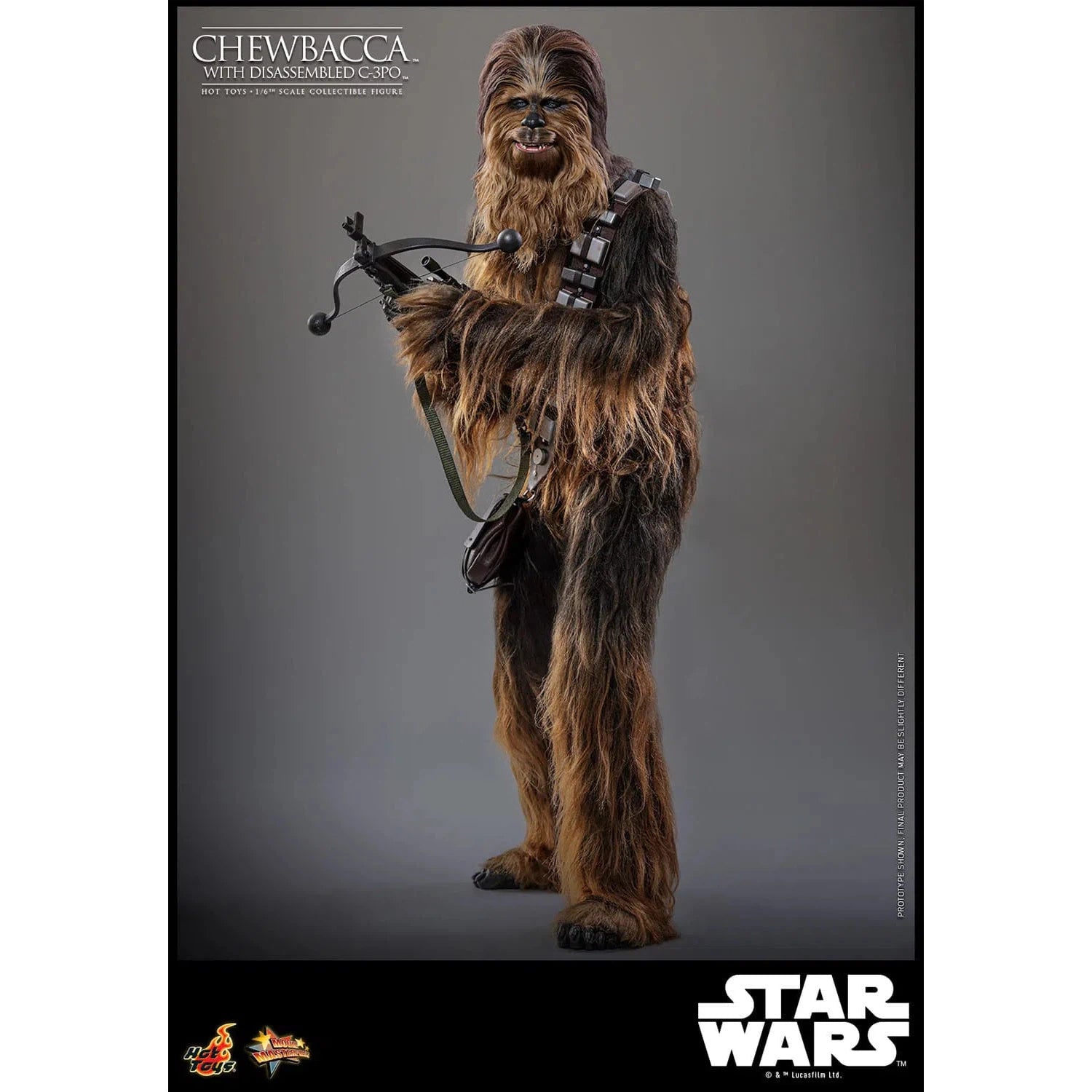 Star Wars: Episode V: The Empire Strikes Back: Chewbacca With Disassembled C-3PO Hot Toys