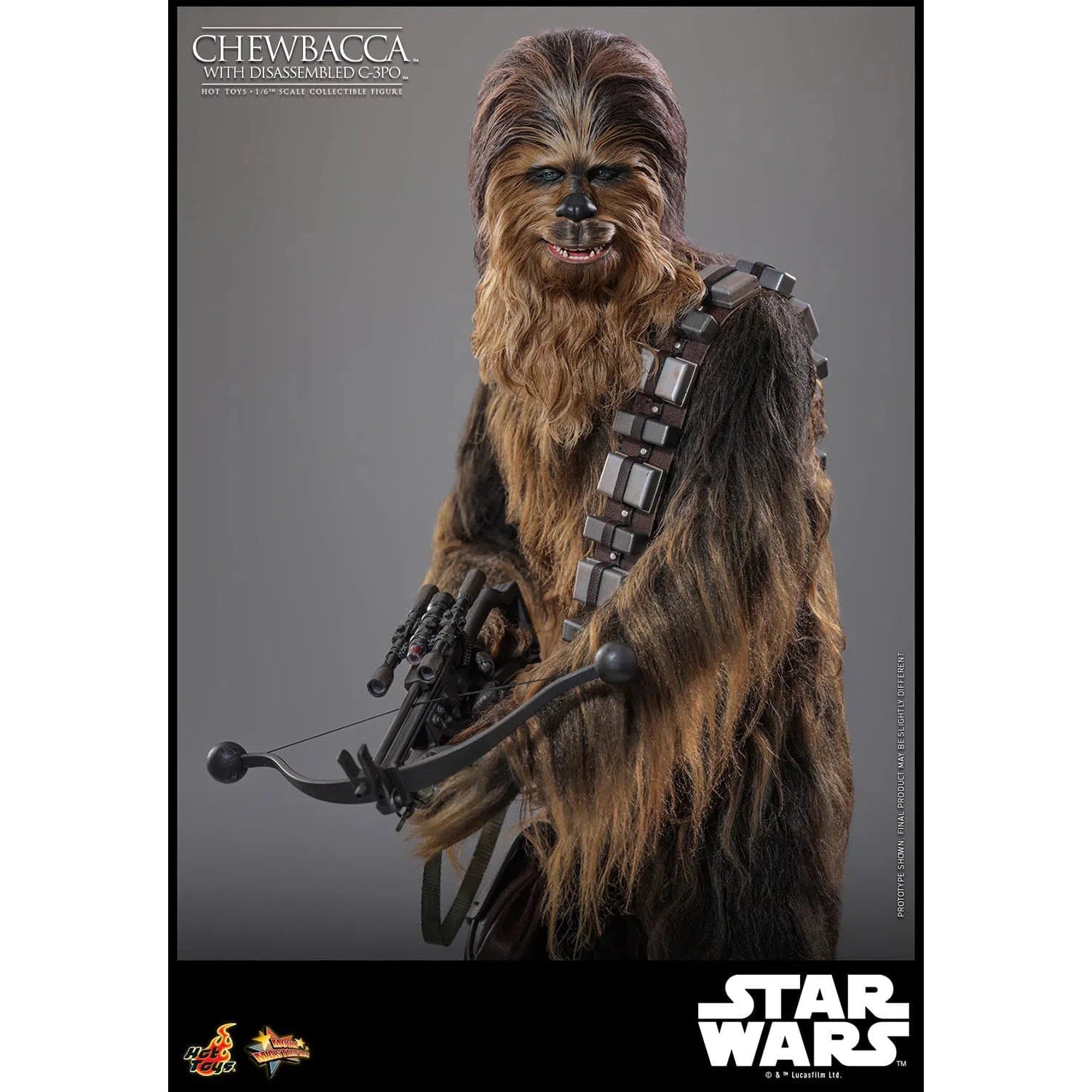 Star Wars: Episode V: The Empire Strikes Back: Chewbacca With Disassembled C-3PO Hot Toys