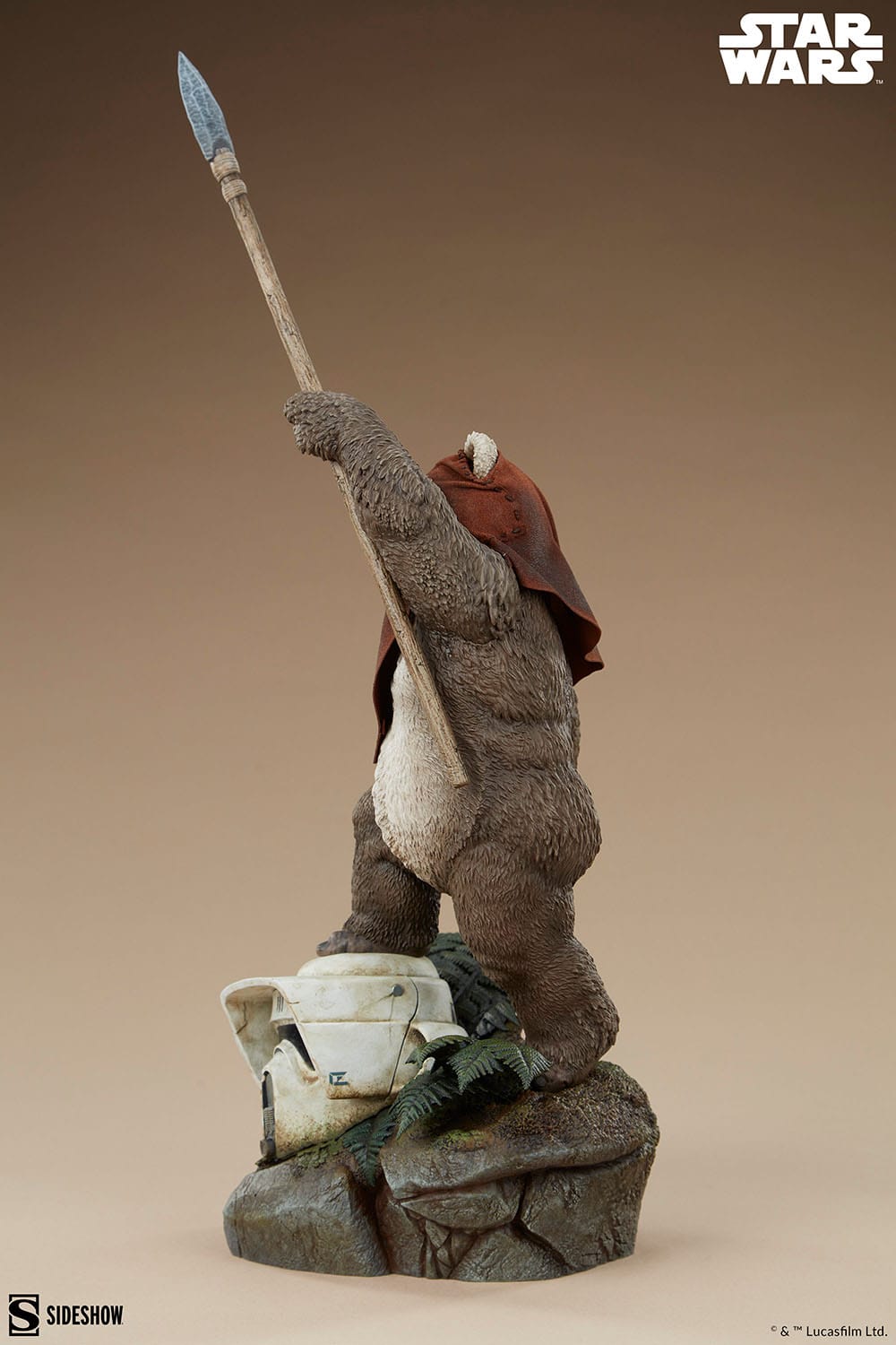 Star Wars Episode VI: Return Of The Jedi: Wicket: Premium Format Statue - Sideshow Collectibles Statue