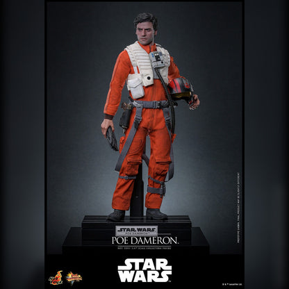 Star Wars: Episode VII: The Force Awakens: Poe Dameron: 1/6th Action Figure - Hot Toys Action Figure