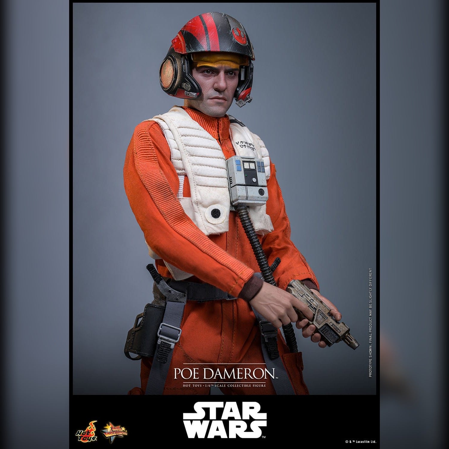 Star Wars: Episode VII: The Force Awakens: Poe Dameron: 1/6th Action Figure: Hot Toys Hot Toys