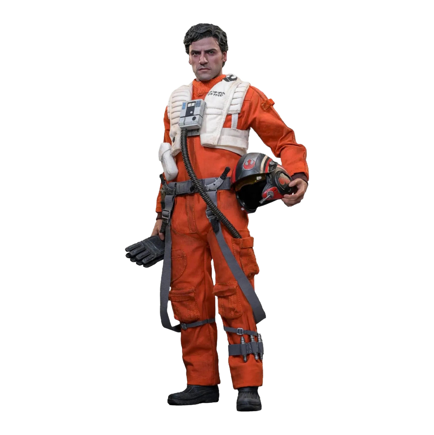 Star Wars: Episode VII: The Force Awakens: Poe Dameron: 1/6th Action Figure - Hot Toys Action Figures