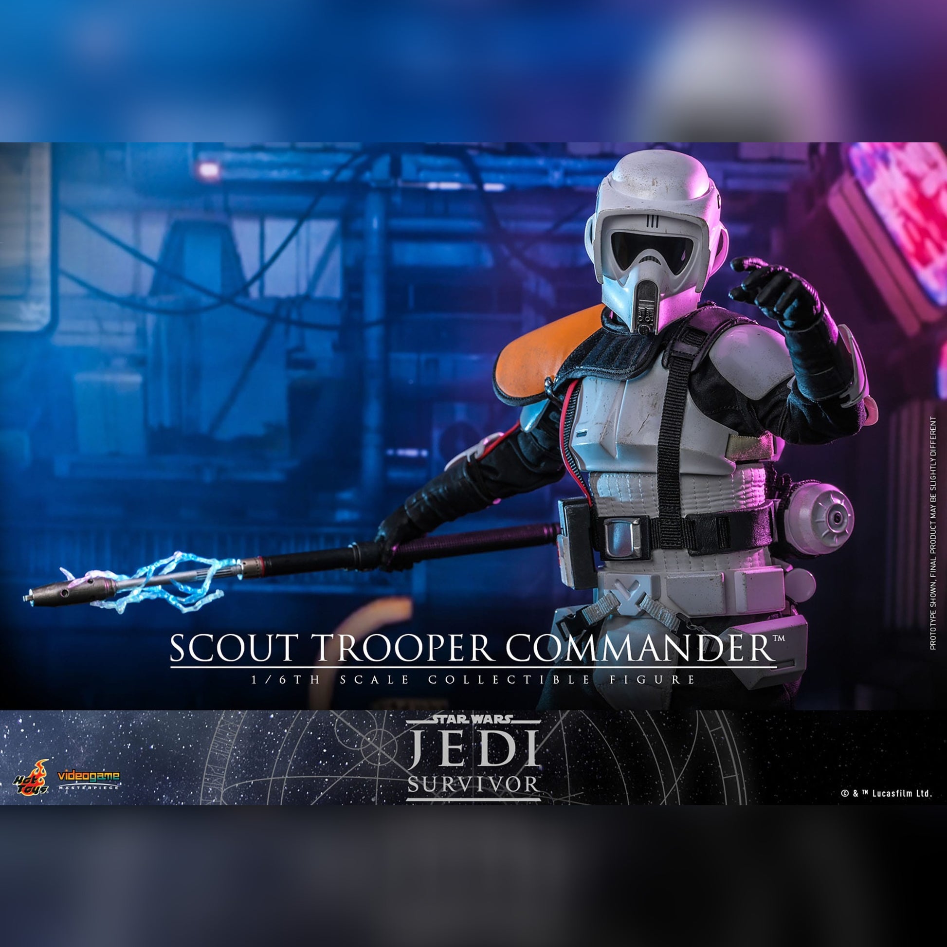 Star Wars: Jedi Survivor: Scout Trooper Commander - Hot Toys Action Figure