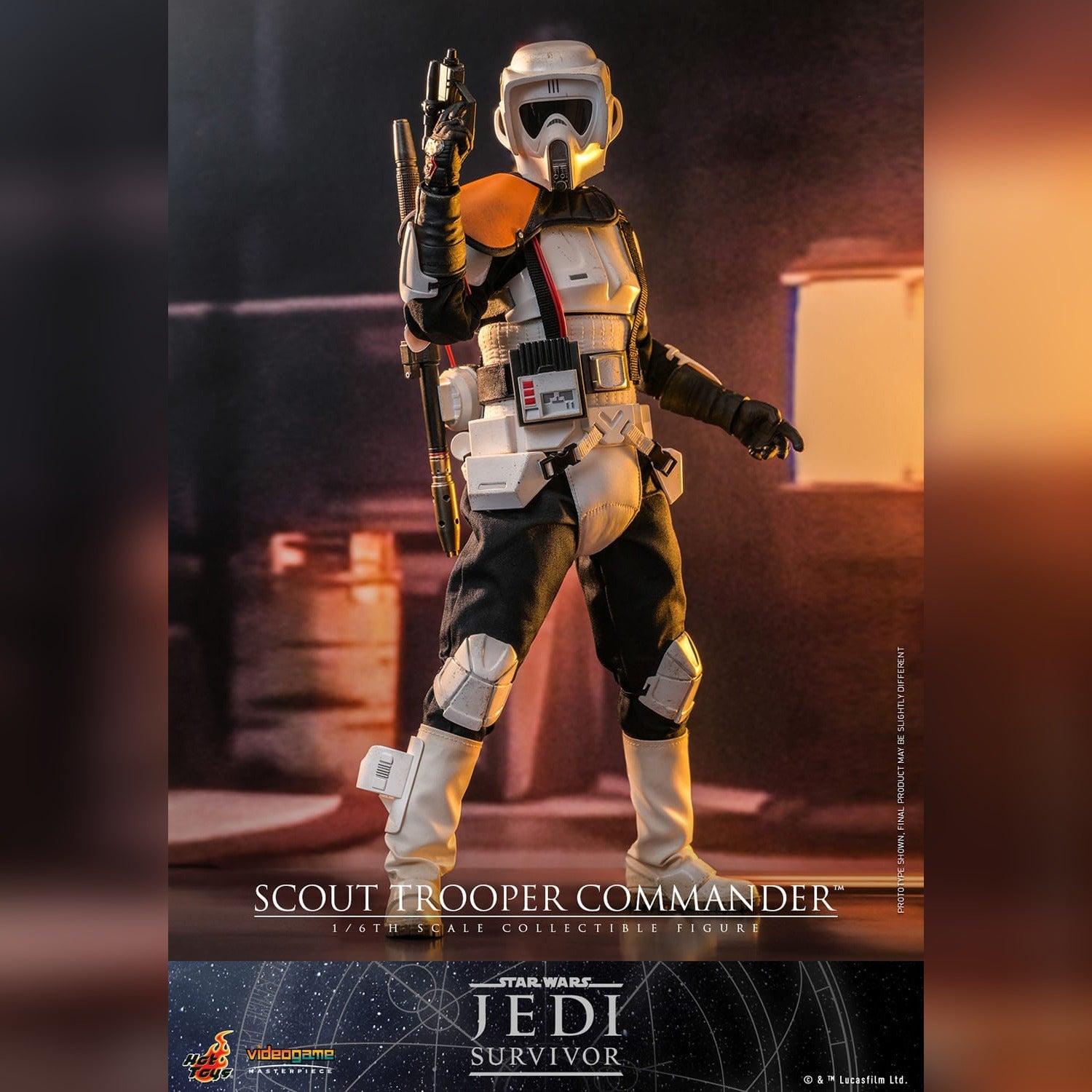 Star Wars: Jedi Survivor: Scout Trooper Commander - Hot Toys Action Figure