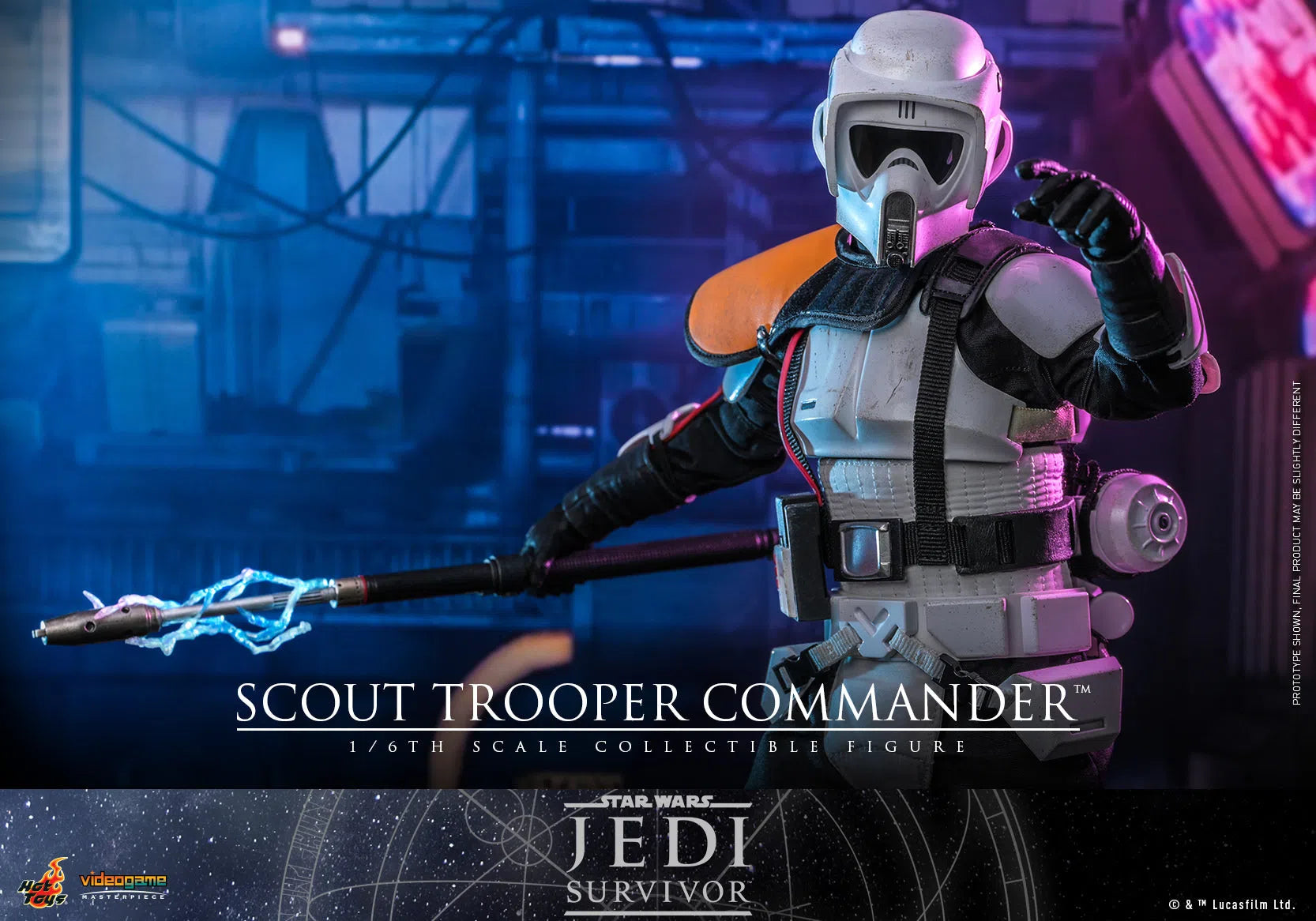 Star Wars: Jedi Survivor: Scout Trooper Commander: Hot Toys Hot Toys