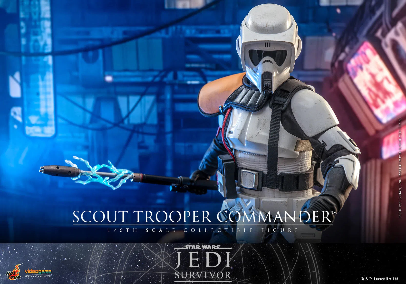 Star Wars: Jedi Survivor: Scout Trooper Commander: Hot Toys Hot Toys