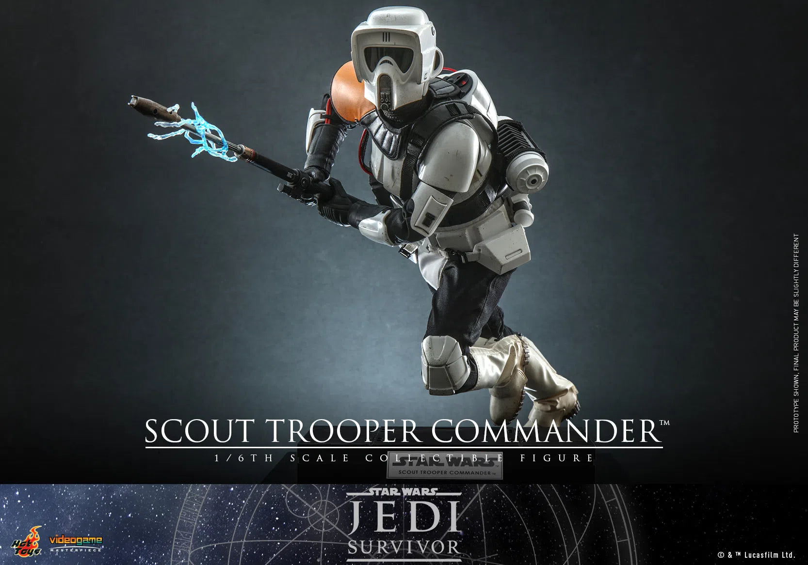 Star Wars: Jedi Survivor: Scout Trooper Commander: Hot Toys Hot Toys