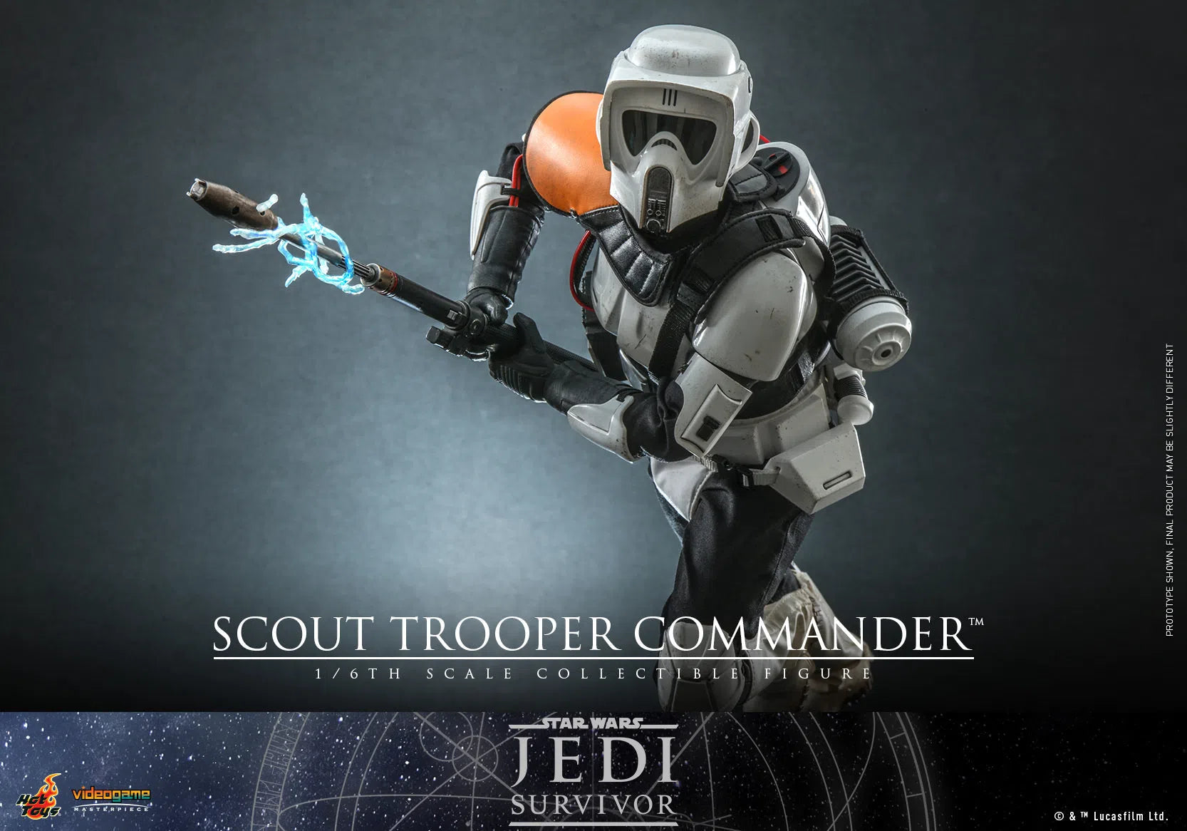 Star Wars: Jedi Survivor: Scout Trooper Commander: Hot Toys Hot Toys