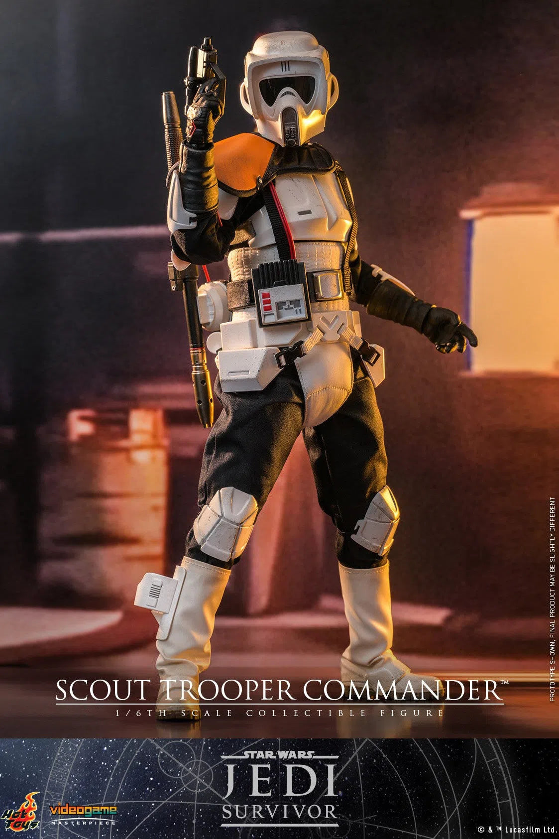 Star Wars: Jedi Survivor: Scout Trooper Commander: Hot Toys Hot Toys