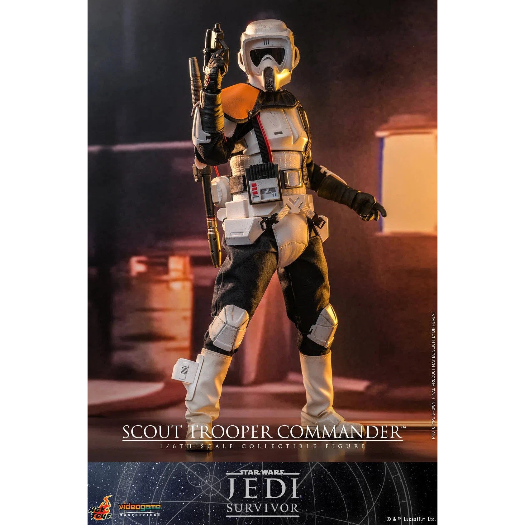 Star Wars: Jedi Survivor: Scout Trooper Commander: Hot Toys Hot Toys