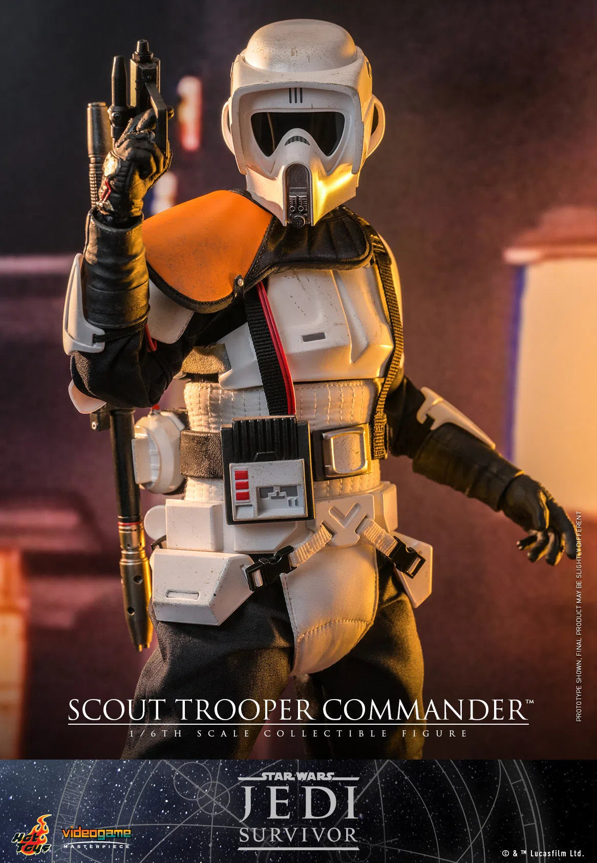 Star Wars: Jedi Survivor: Scout Trooper Commander: Hot Toys Hot Toys