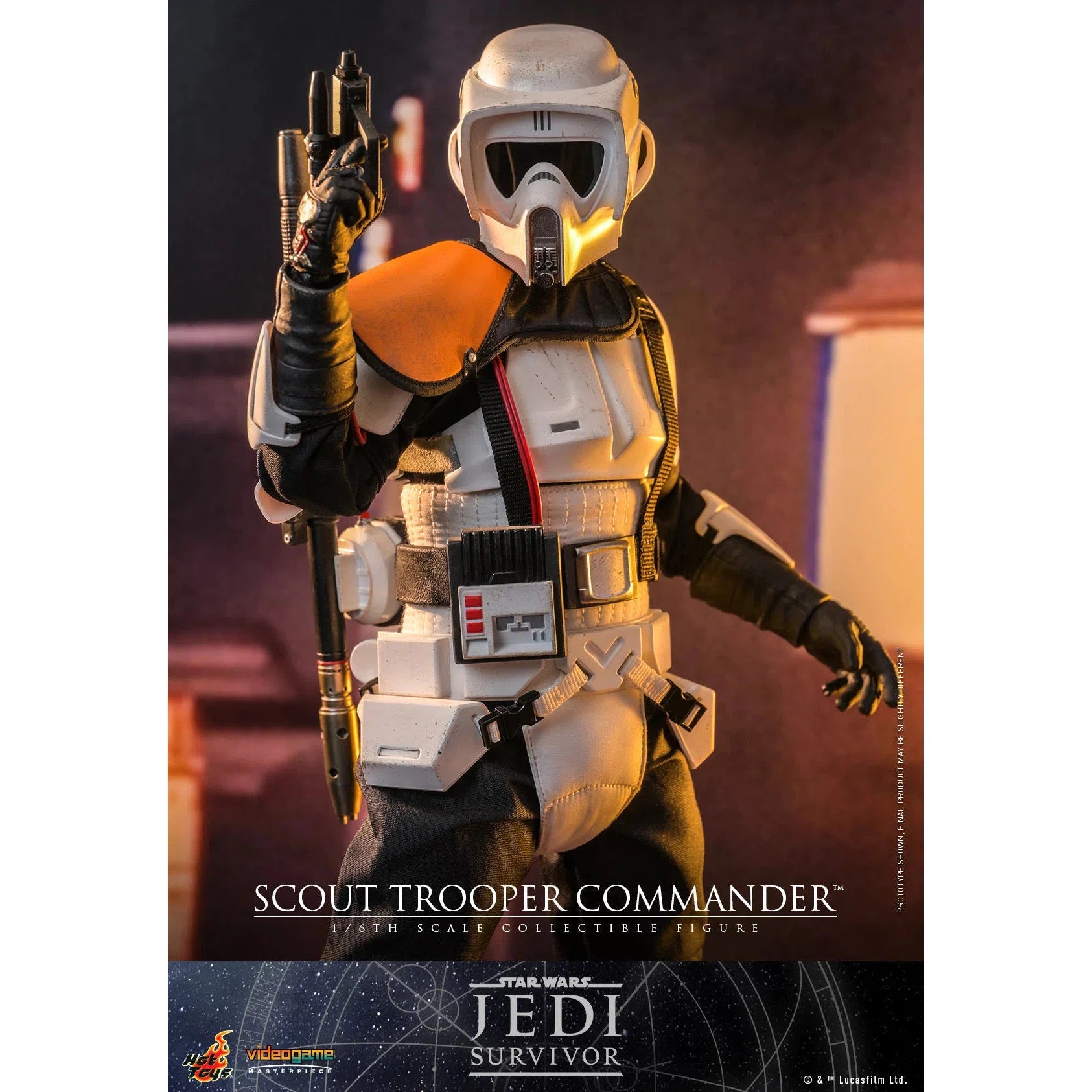 Star Wars: Jedi Survivor: Scout Trooper Commander: Hot Toys Hot Toys