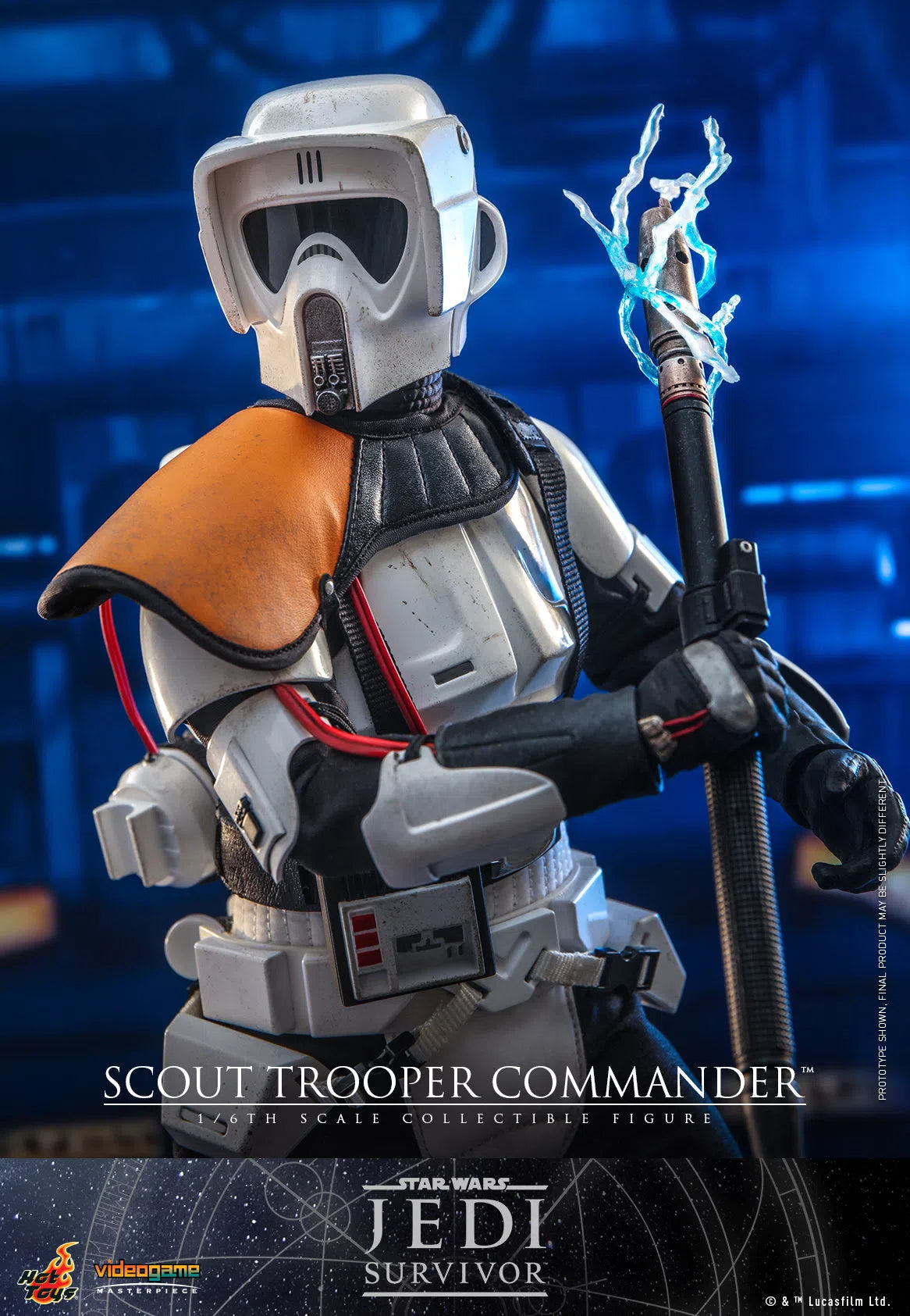 Star Wars: Jedi Survivor: Scout Trooper Commander: Hot Toys Hot Toys