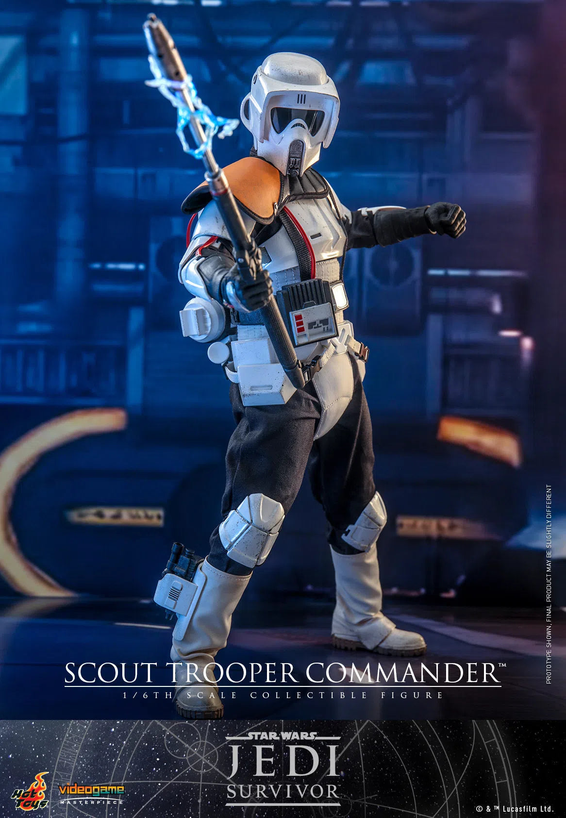 Star Wars: Jedi Survivor: Scout Trooper Commander: Hot Toys Hot Toys