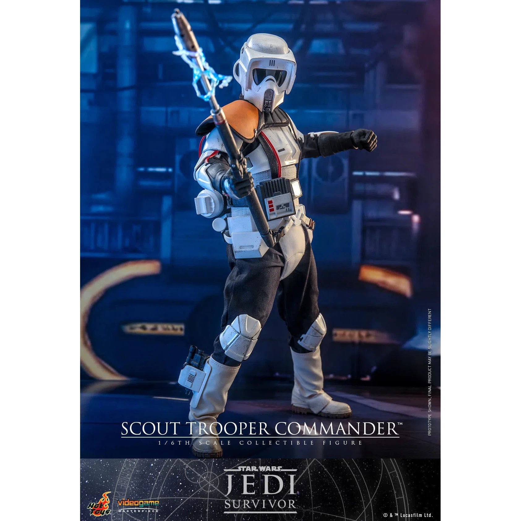 Star Wars: Jedi Survivor: Scout Trooper Commander: Hot Toys Hot Toys