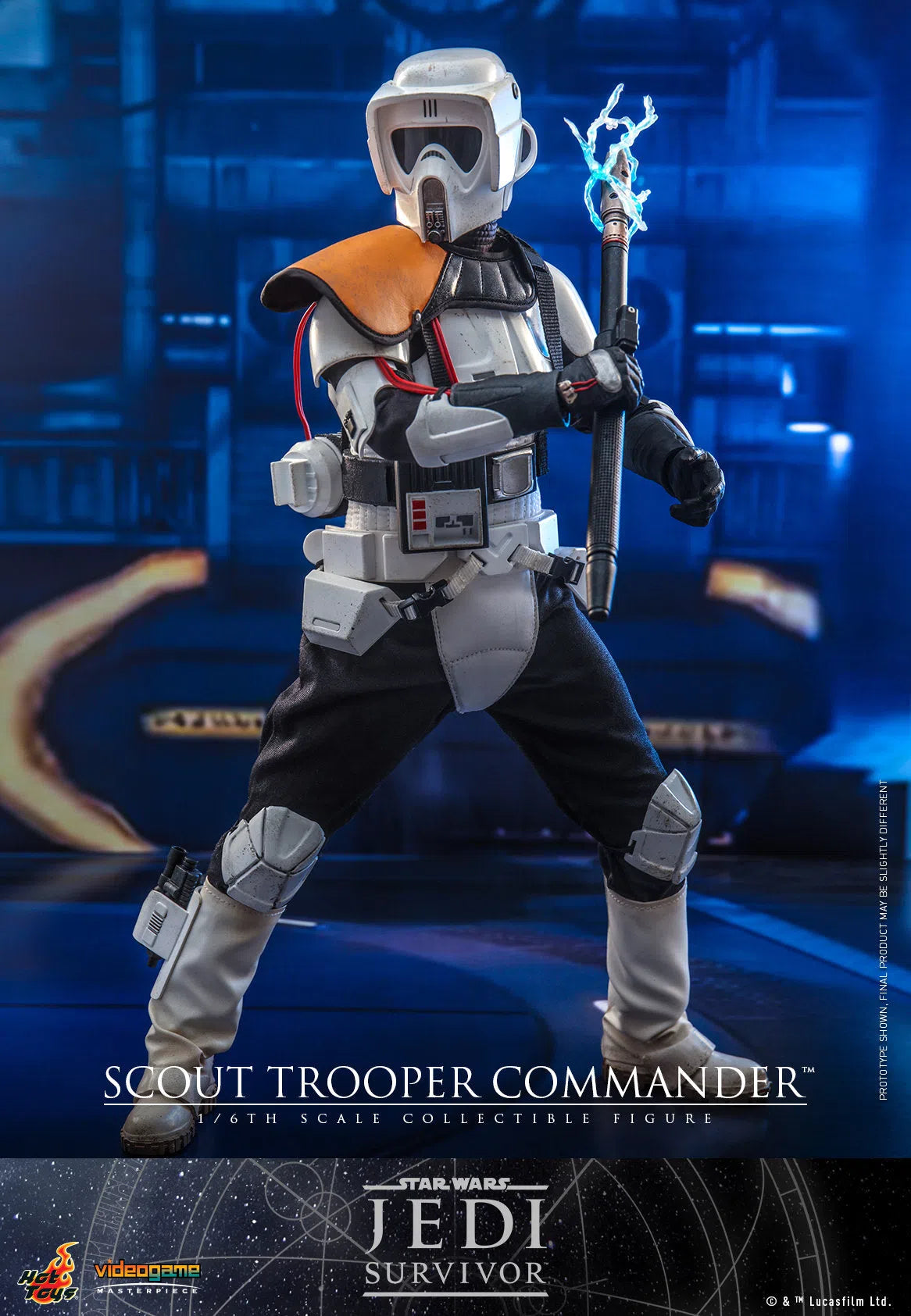 Star Wars: Jedi Survivor: Scout Trooper Commander: Hot Toys Hot Toys