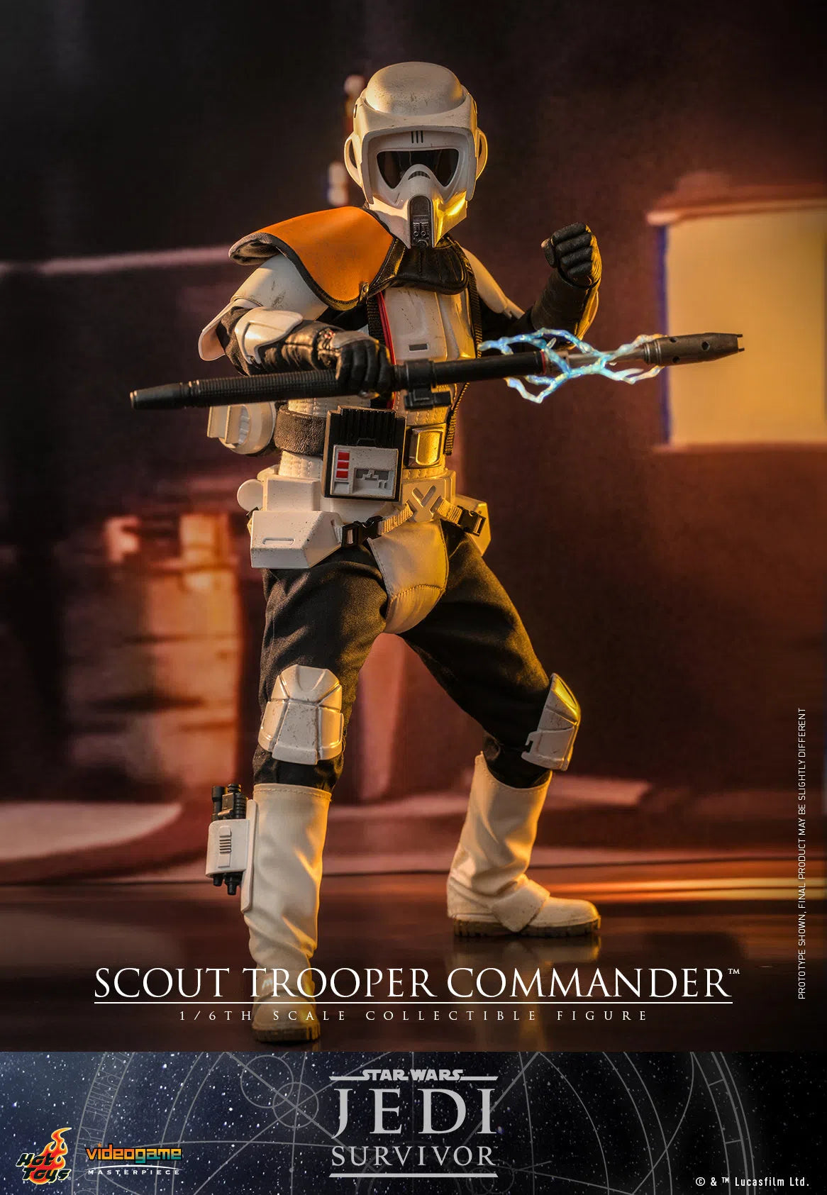 Star Wars: Jedi Survivor: Scout Trooper Commander: Hot Toys Hot Toys