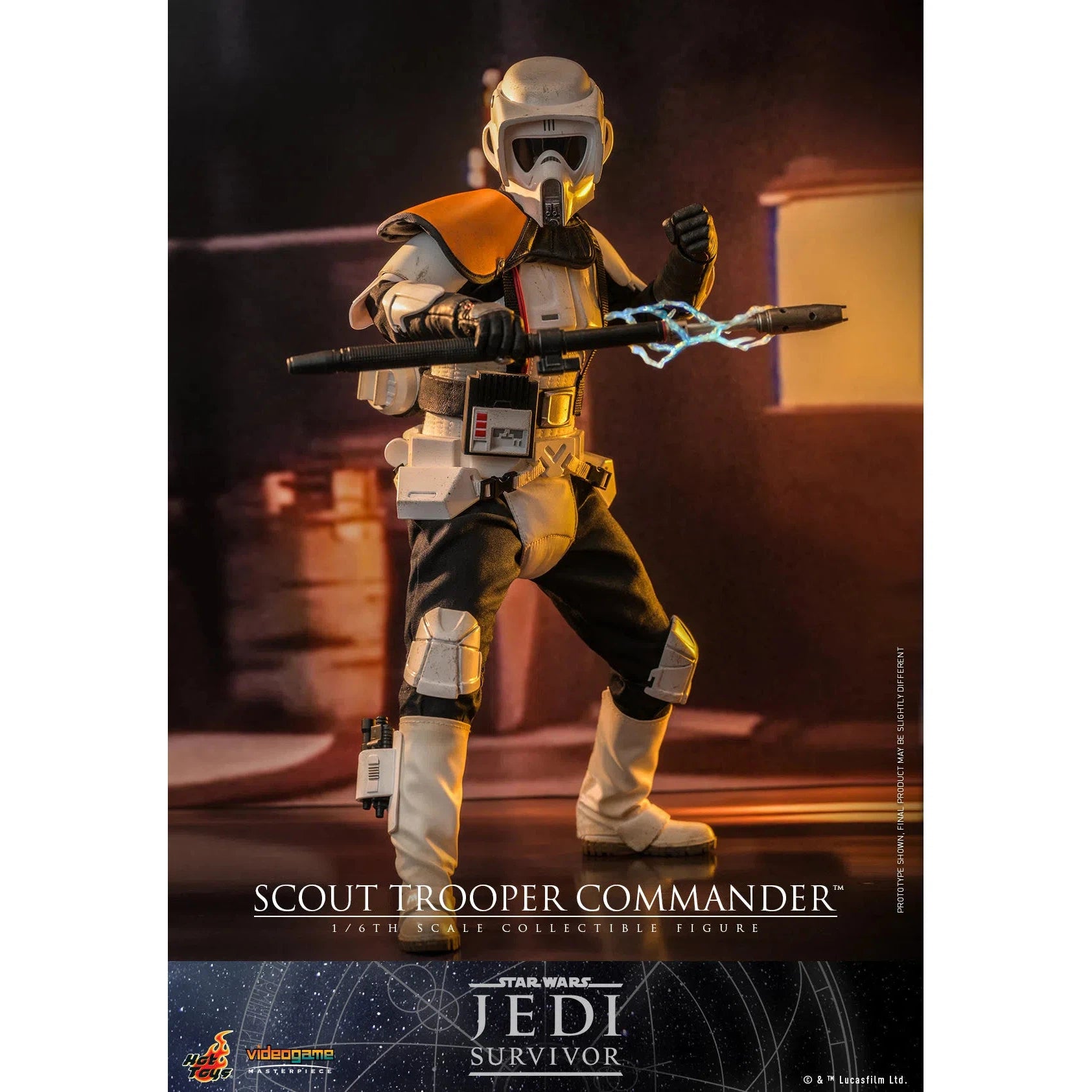 Star Wars: Jedi Survivor: Scout Trooper Commander: Hot Toys Hot Toys