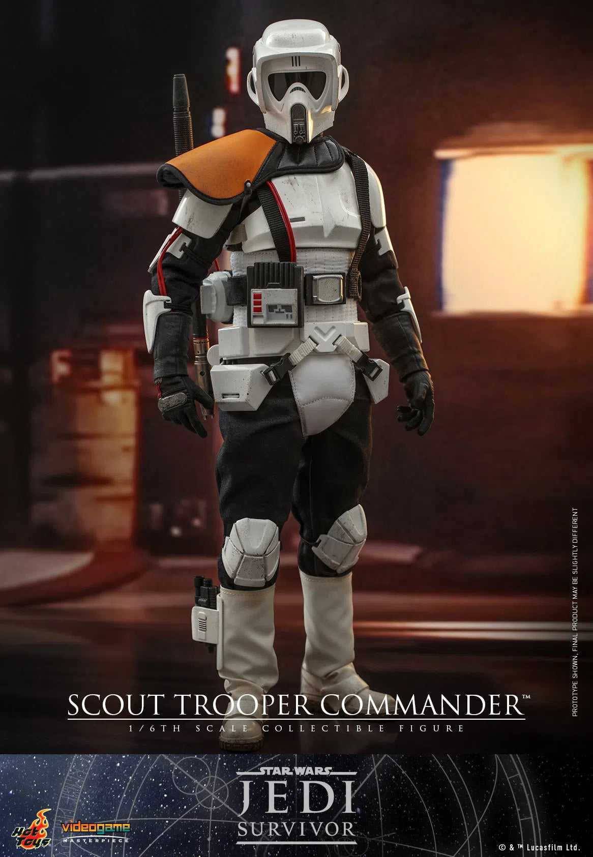 Star Wars: Jedi Survivor: Scout Trooper Commander: Hot Toys Hot Toys