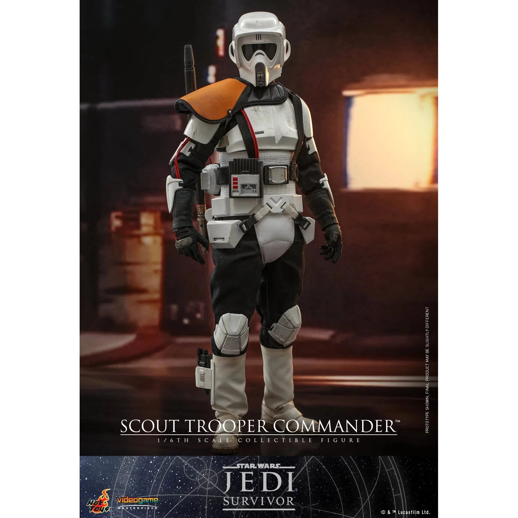 Star Wars: Jedi Survivor: Scout Trooper Commander: Hot Toys Hot Toys