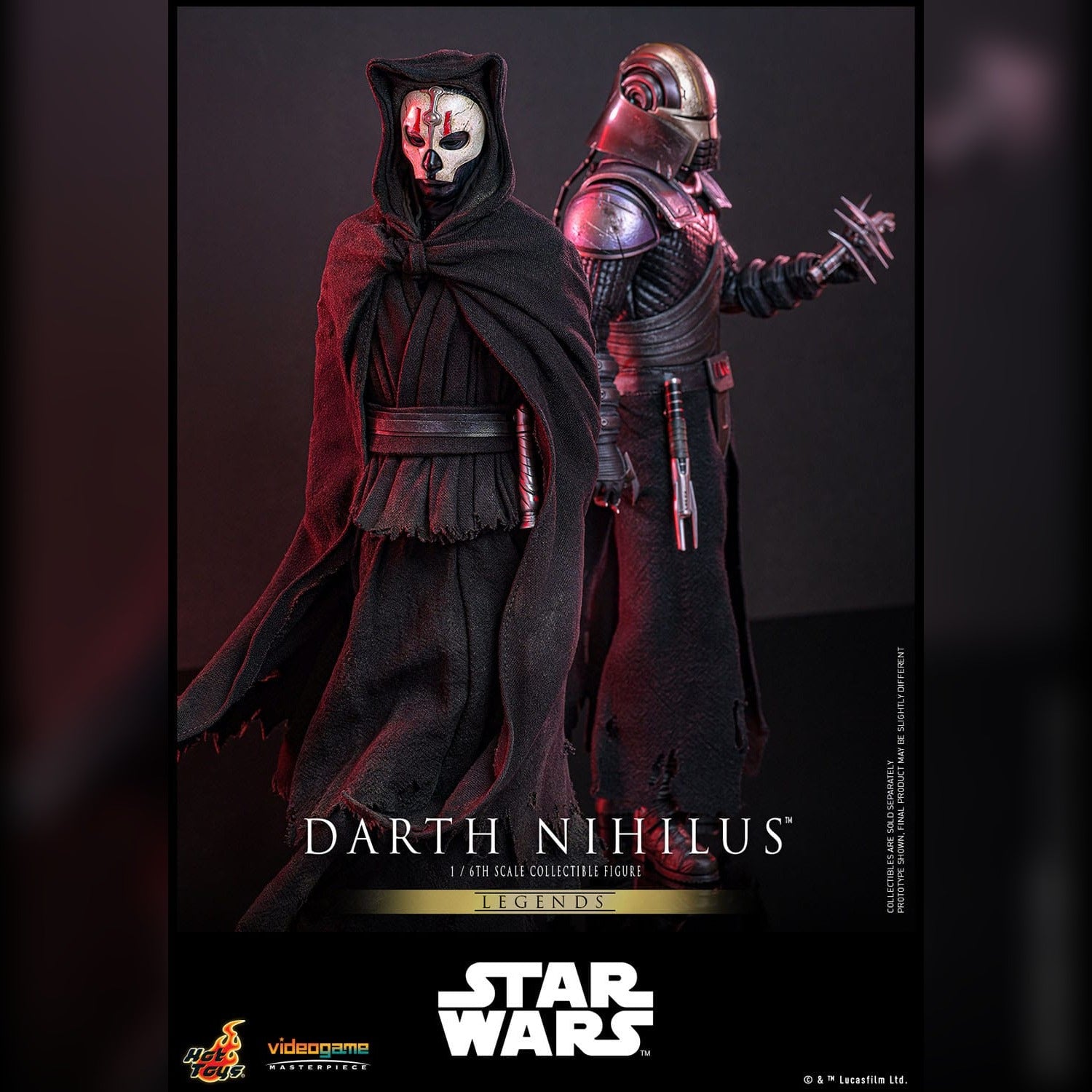 Star Wars: Knights of the Old Republic: Darth Nihilus: 1/6th Action Figure - Hot Toys Action Figure