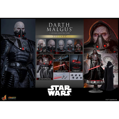 Star Wars Legends: Darth Malgus: 1/6th - Hot Toys Action Figures