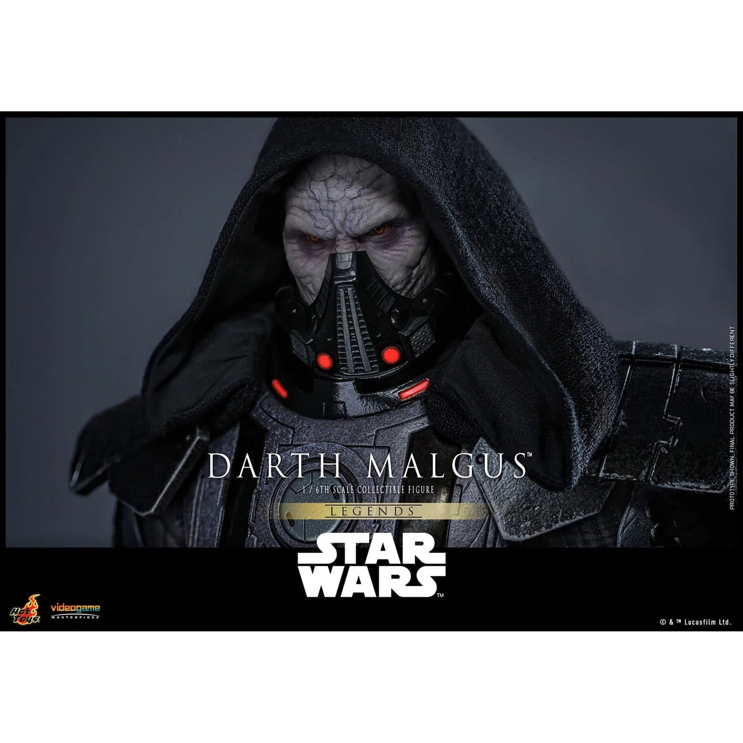 Star Wars Legends: Darth Malgus: 1/6th - Hot Toys Action Figures