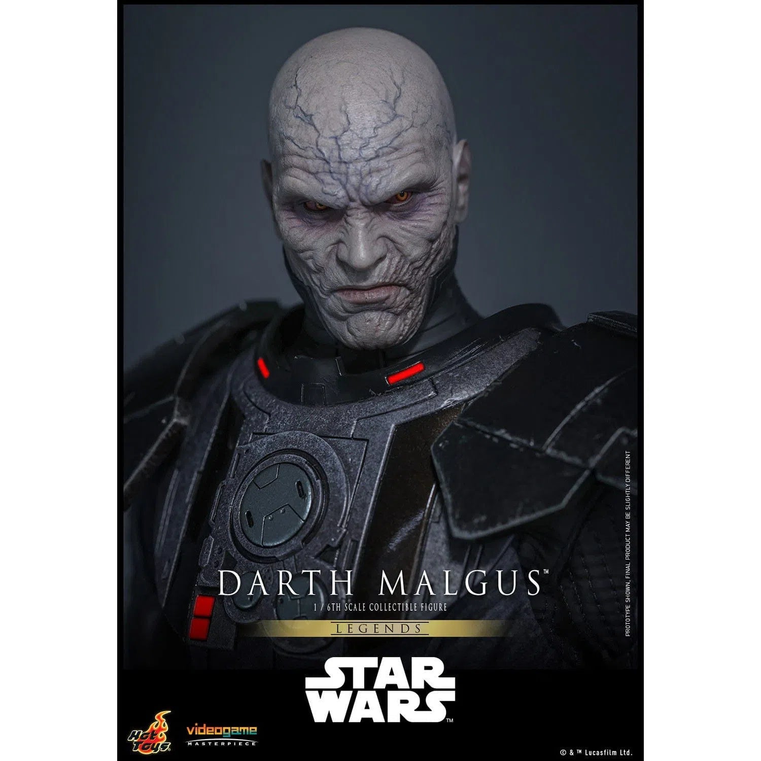 Star Wars Legends: Darth Malgus: 1/6th - Hot Toys Action Figures