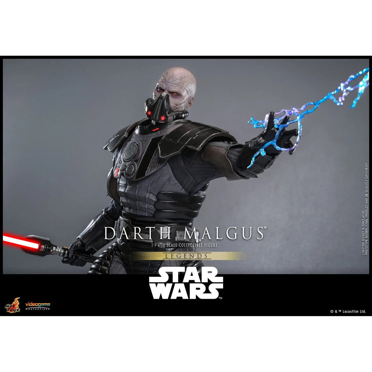 Star Wars Legends: Darth Malgus: 1/6th Scale Action Figure: Hot Toys by Hot Toys – Action Figure, [scale], UK stockist Planet Action Figures