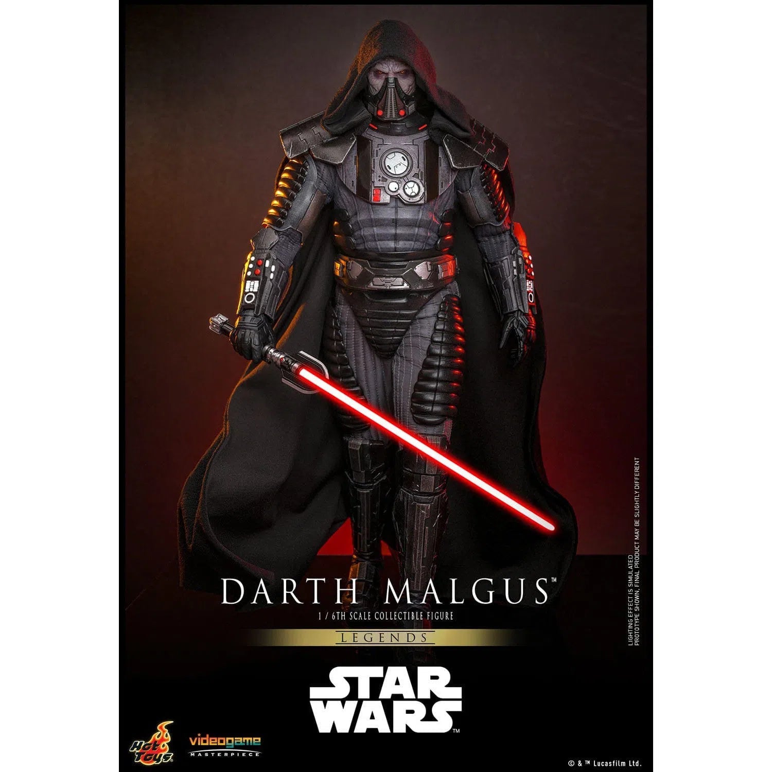 Star Wars Legends: Darth Malgus: 1/6th Scale Action Figure: Hot Toys by Hot Toys – Action Figure, [scale], UK stockist Planet Action Figures