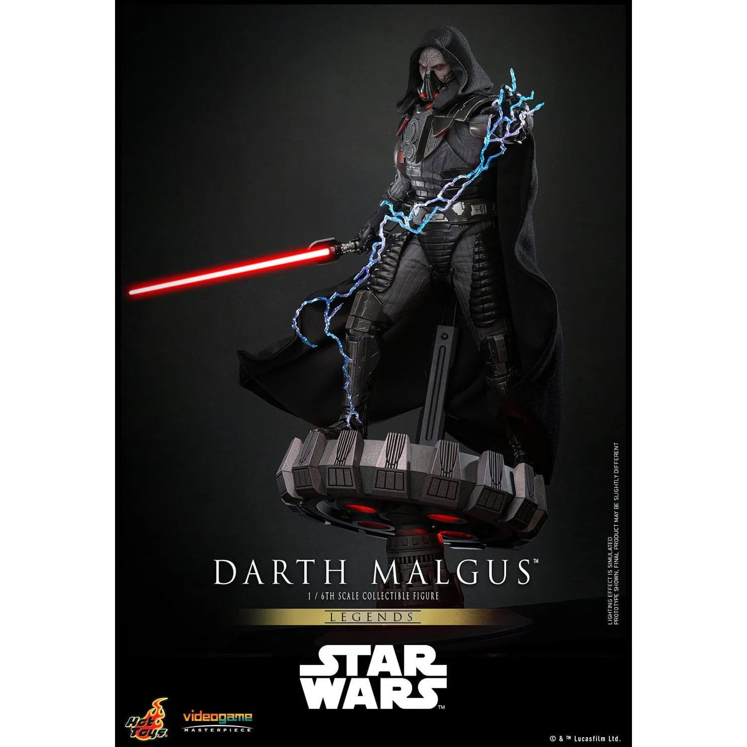 Star Wars Legends: Darth Malgus: 1/6th Scale Action Figure: Hot Toys by Hot Toys – Action Figure, [scale], UK stockist Planet Action Figures