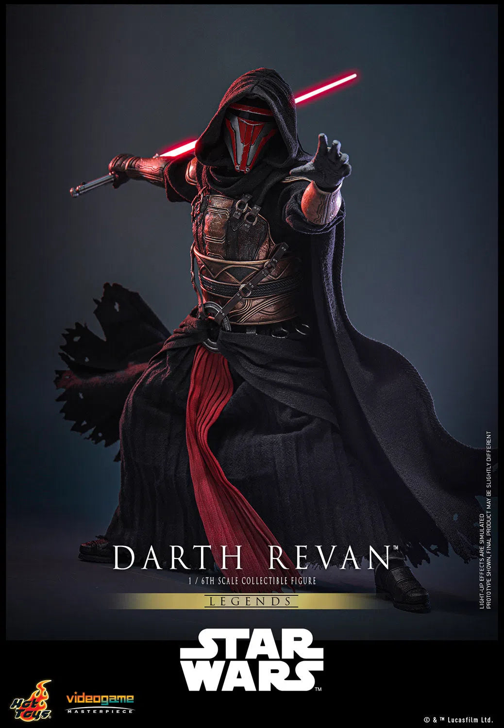 Star Wars: Legends: Darth Revan: Sixth Scale Hot Toys