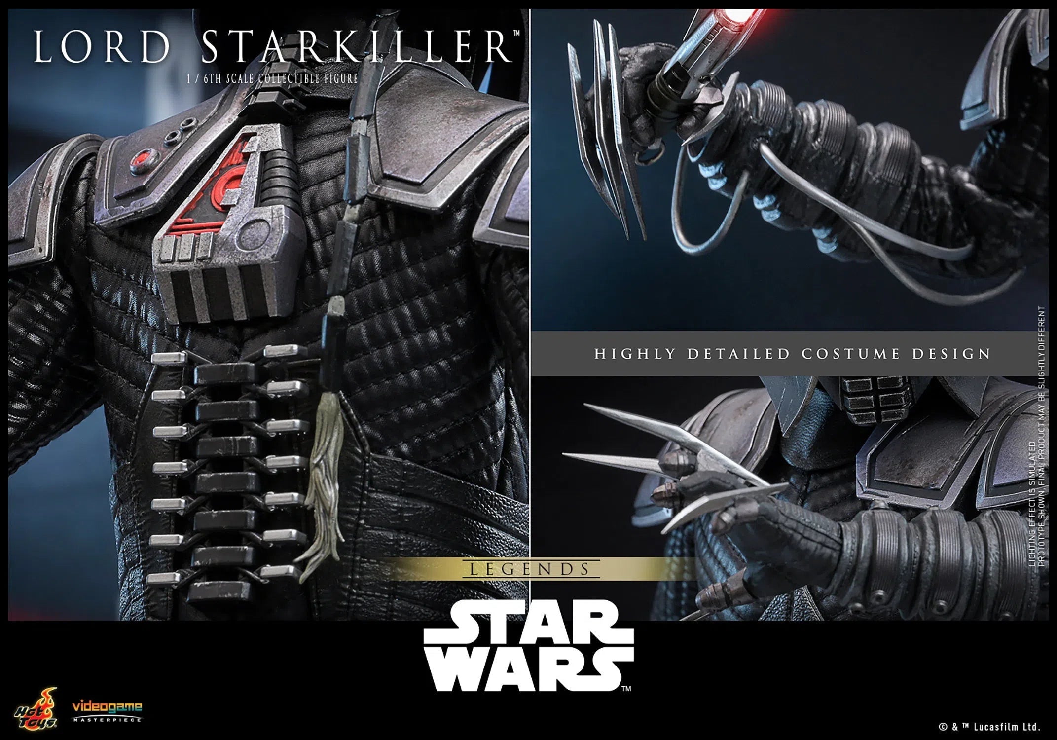 Star Wars: Legends: Lord Starkiller: Sixth Scale Hot Toys