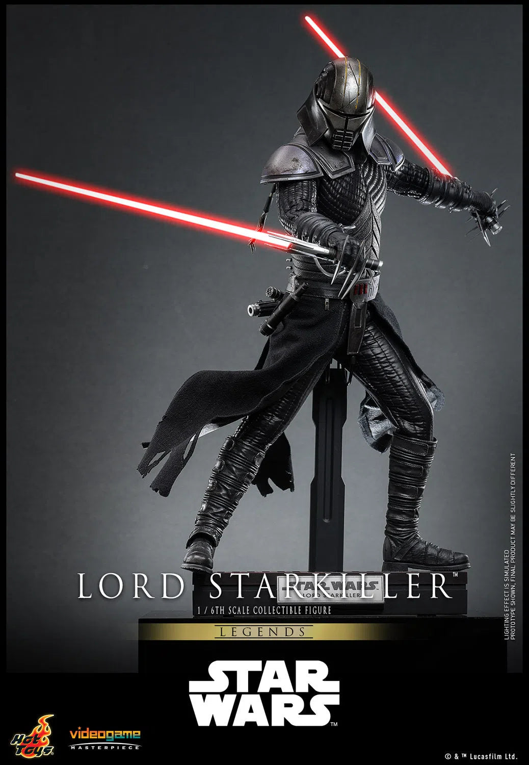 Star Wars: Legends: Lord Starkiller: Sixth Scale Hot Toys