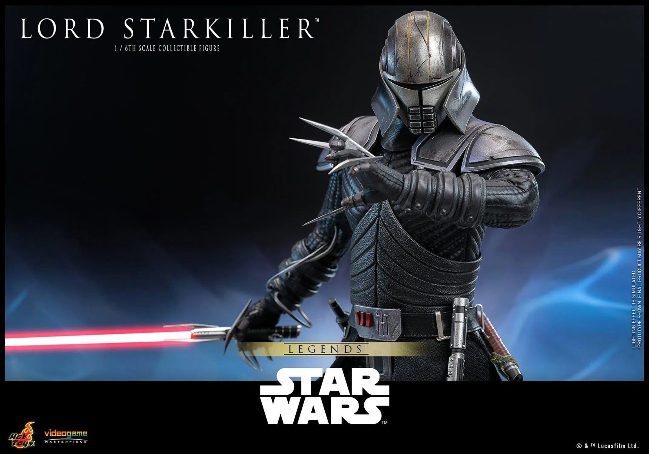 Star Wars: Legends: Lord Starkiller: Sixth Scale Hot Toys