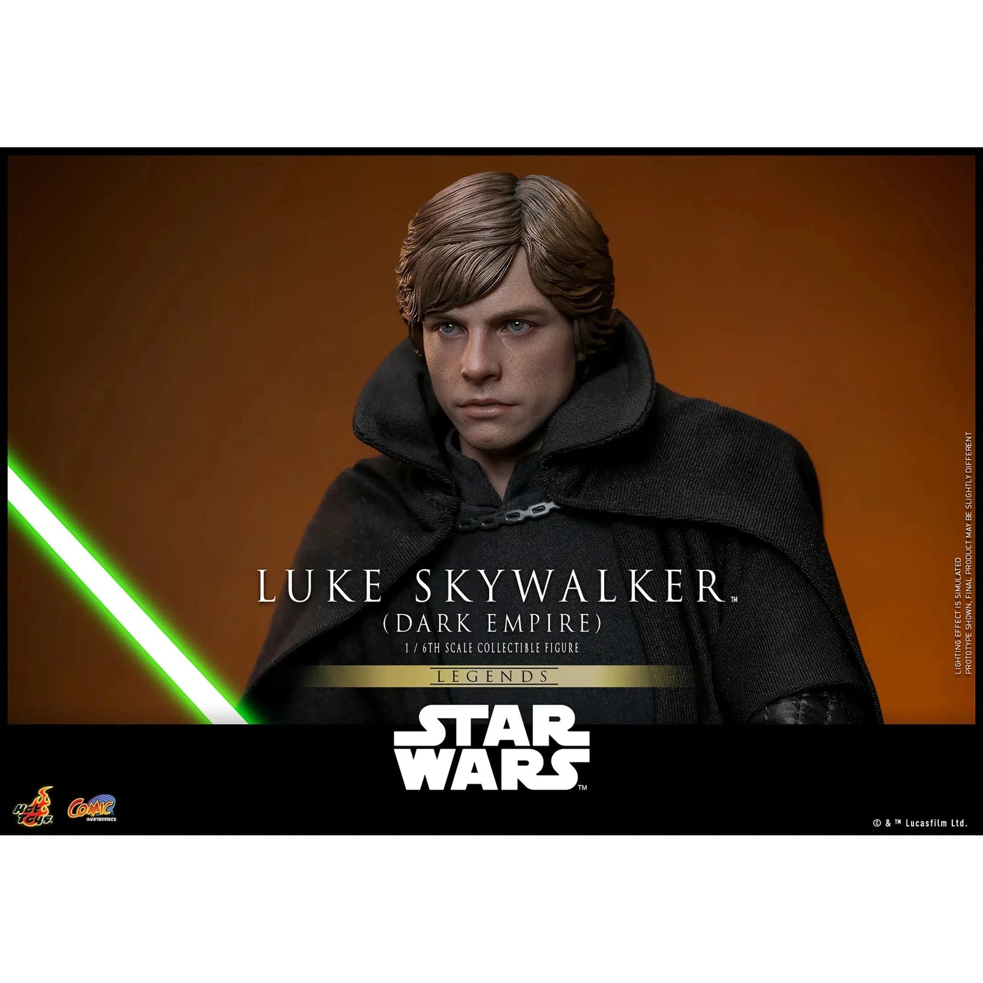Star Wars: Legends: Luke Skywalker: Dark Empire Figure - Hot Toys Action Figures