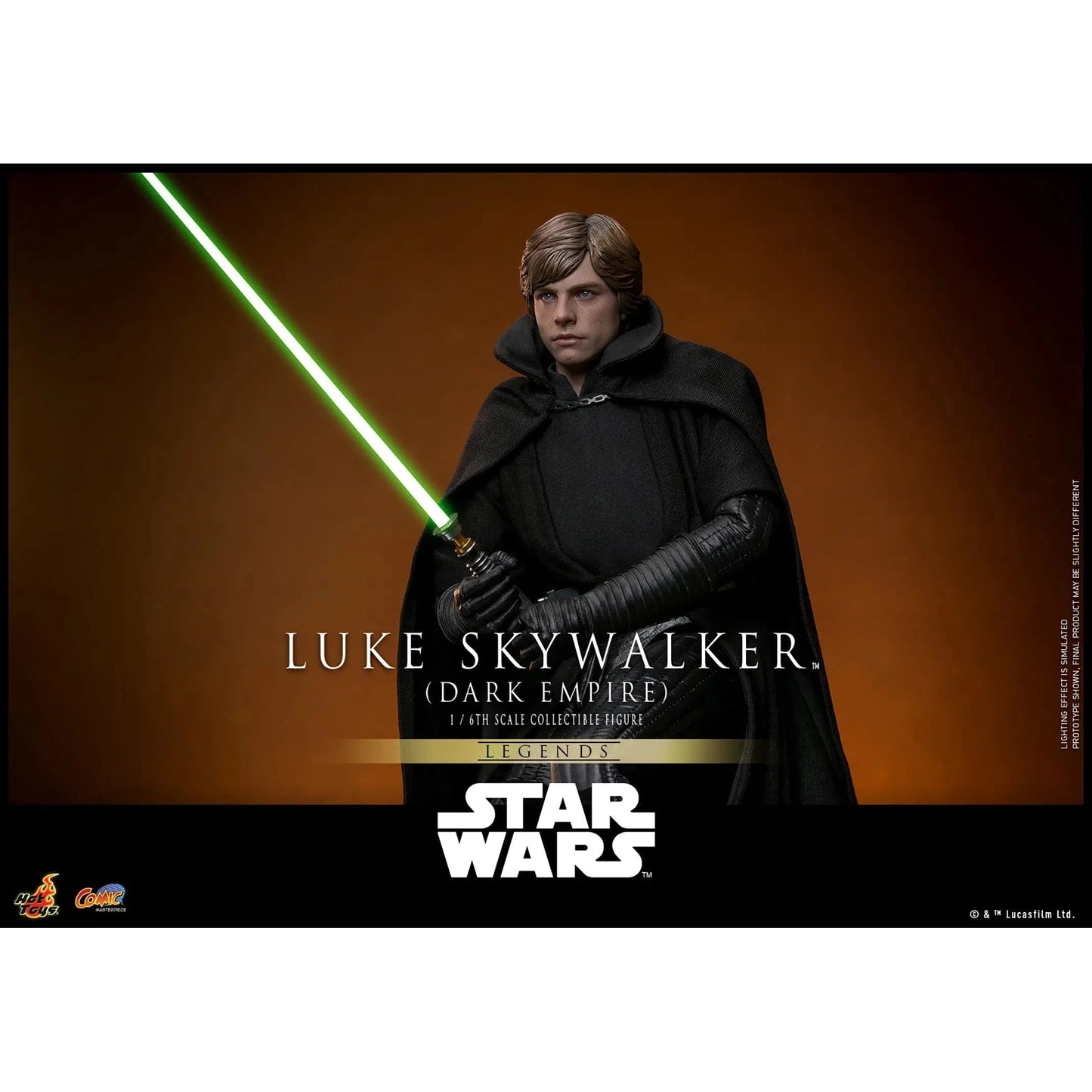 Star Wars: Legends: Luke Skywalker: Dark Empire Figure - Hot Toys Action Figures