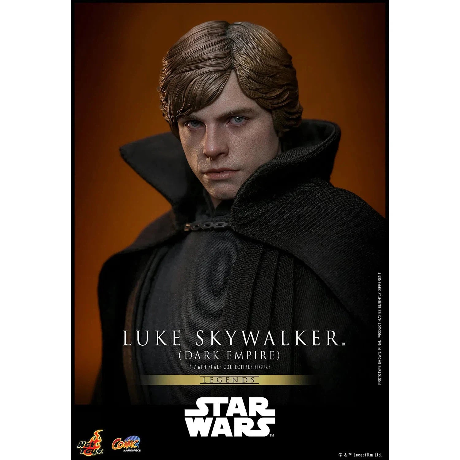 Star Wars: Legends: Luke Skywalker: Dark Empire Figure - Hot Toys Action Figures
