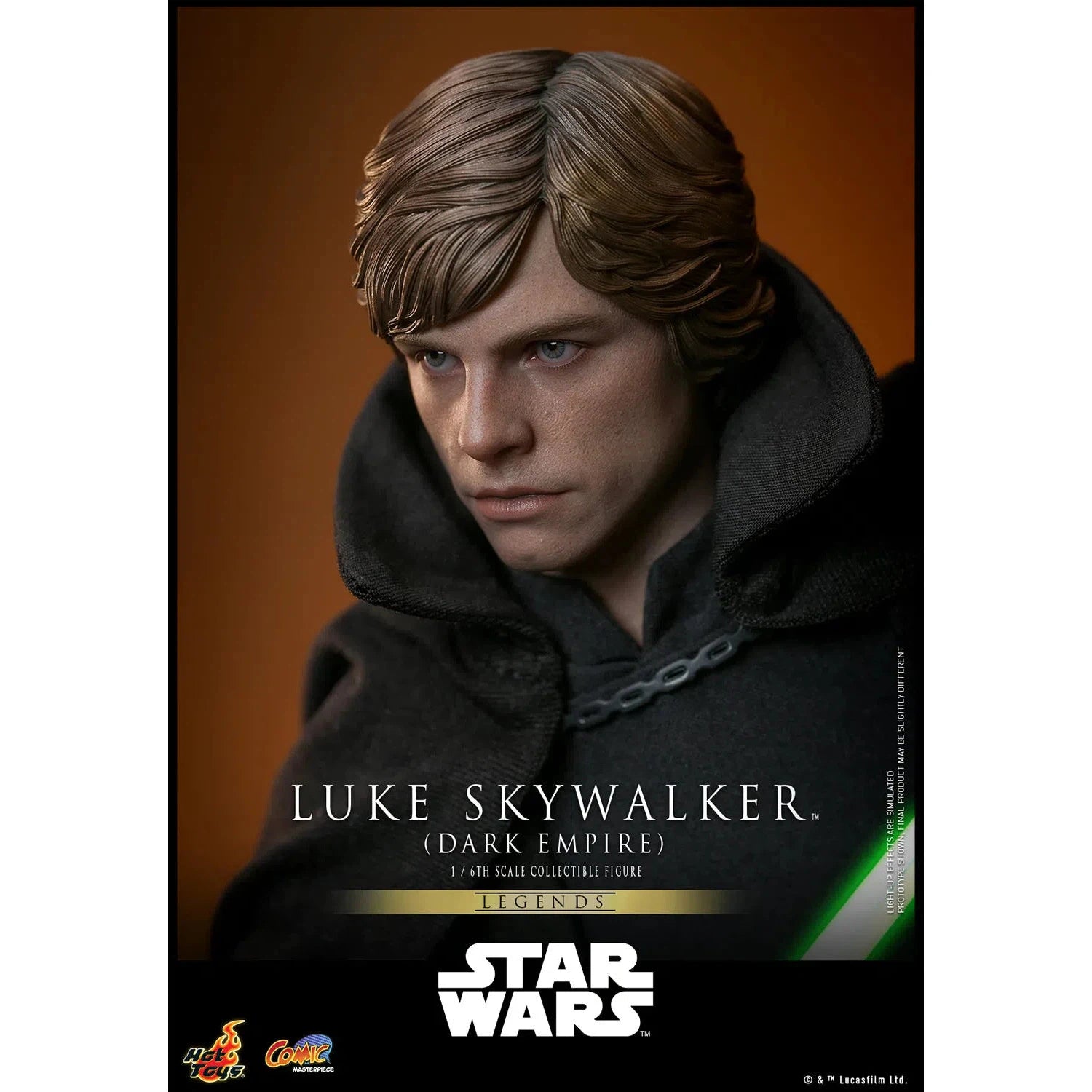 Star Wars: Legends: Luke Skywalker: Dark Empire Figure - Hot Toys Action Figures
