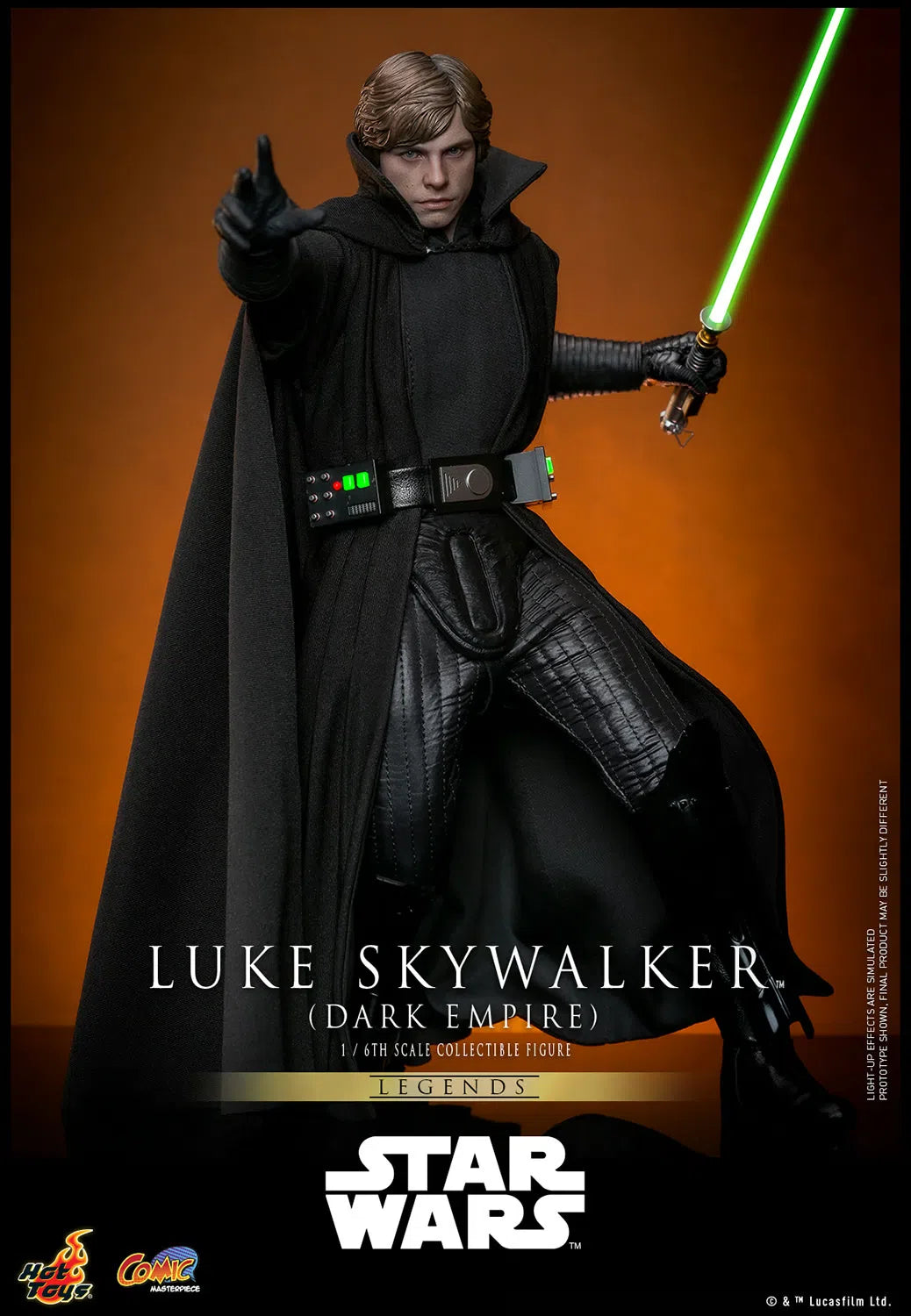 Star Wars: Legends: Luke Skywalker: Dark Empire: Sixth Scale Figure Hot Toys