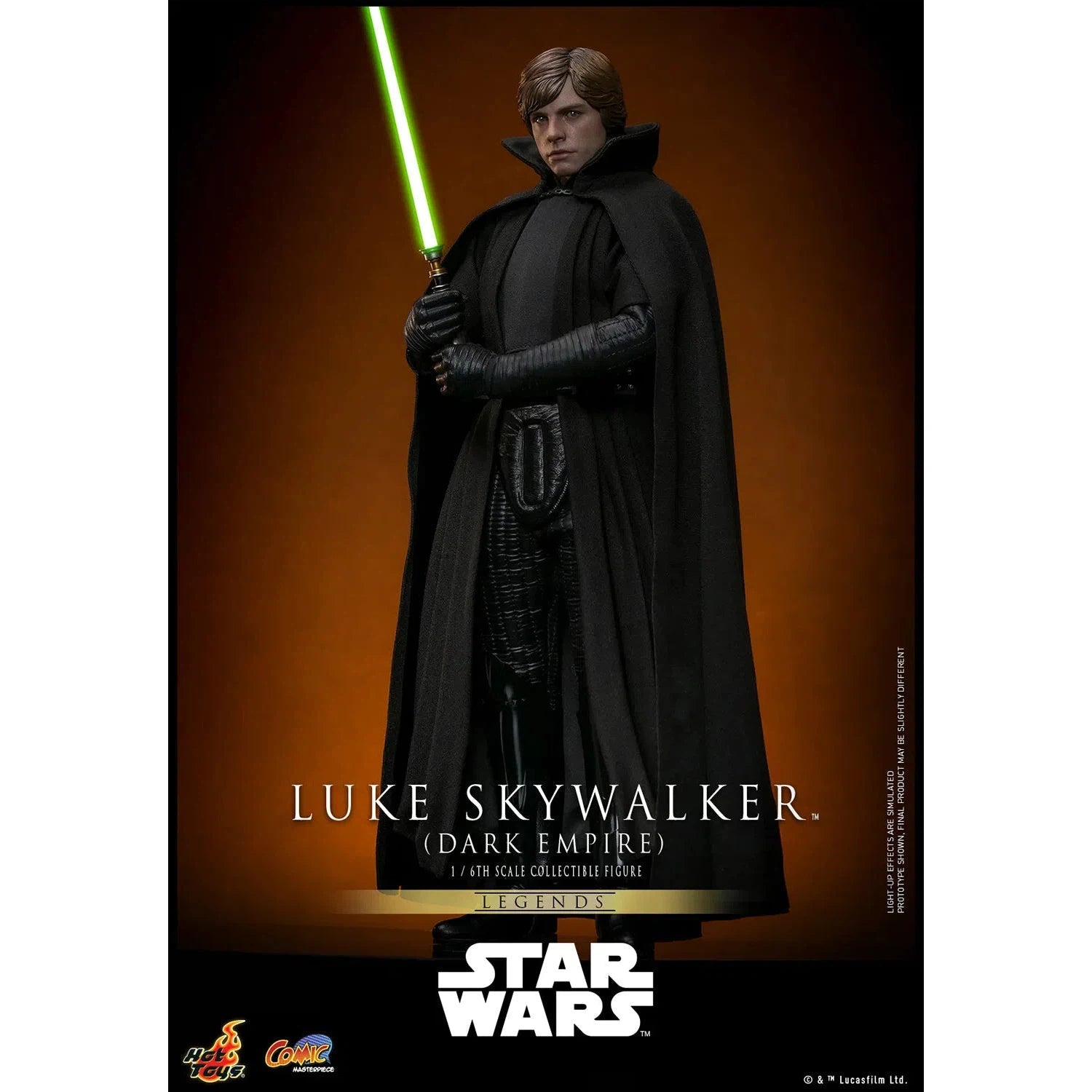 Star Wars: Legends: Luke Skywalker: Dark Empire: Sixth Scale Figure Hot Toys