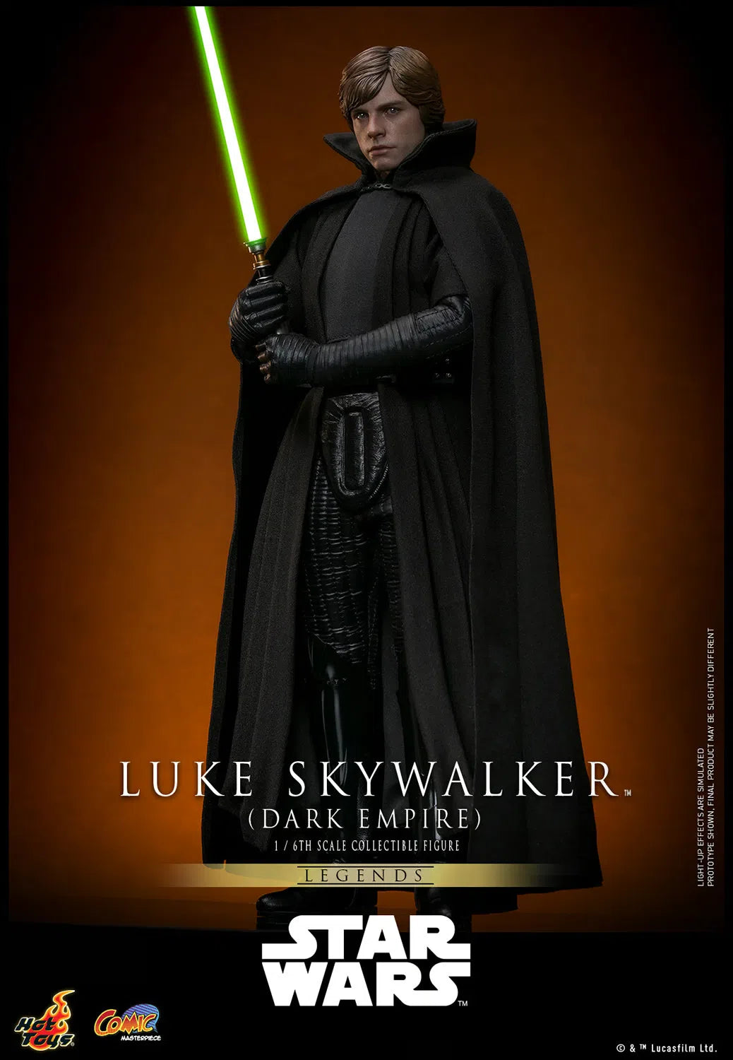 Star Wars: Legends: Luke Skywalker: Dark Empire: Sixth Scale Figure Hot Toys